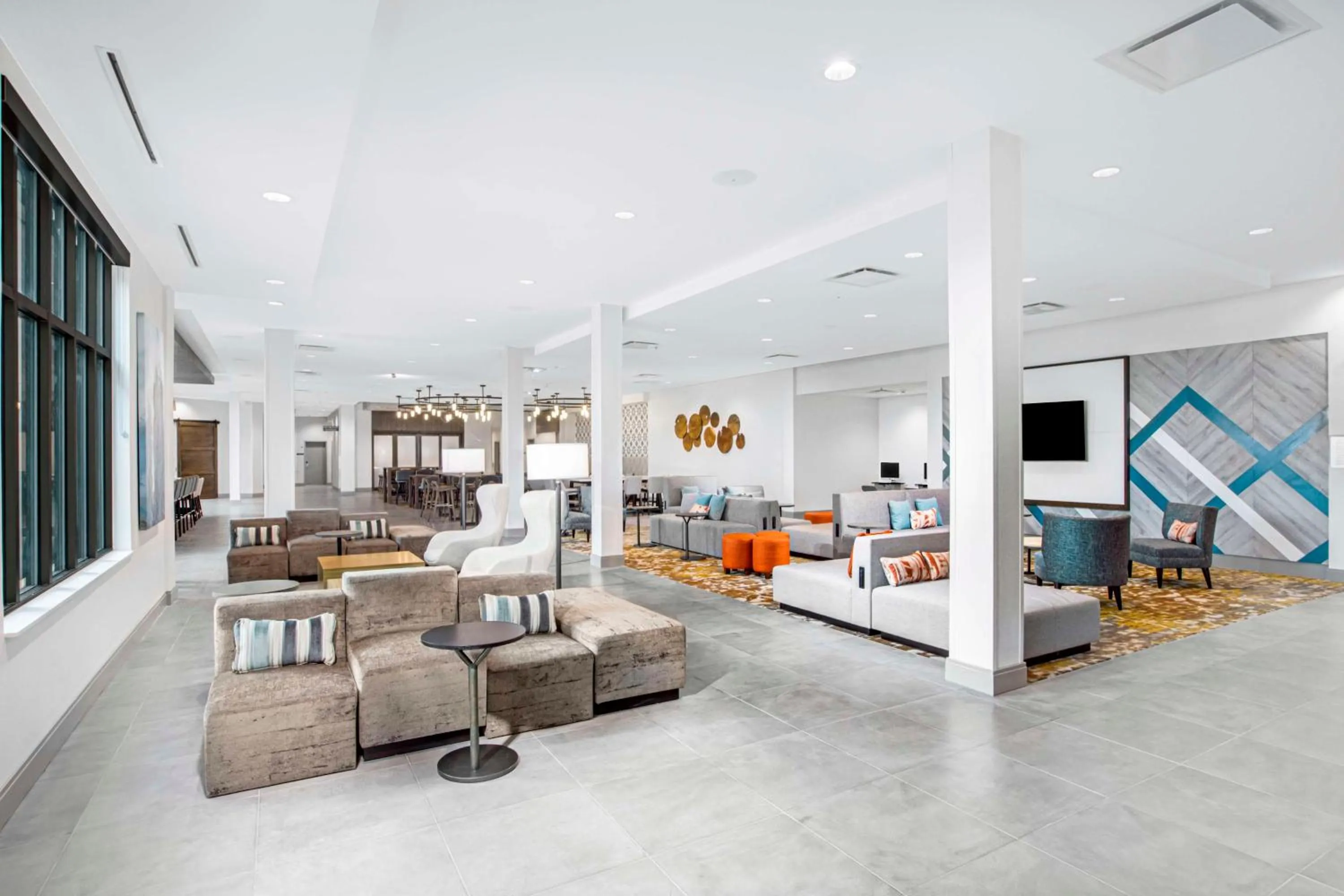 Lobby or reception in Hilton Garden Inn Harlingen Convention Center, Tx