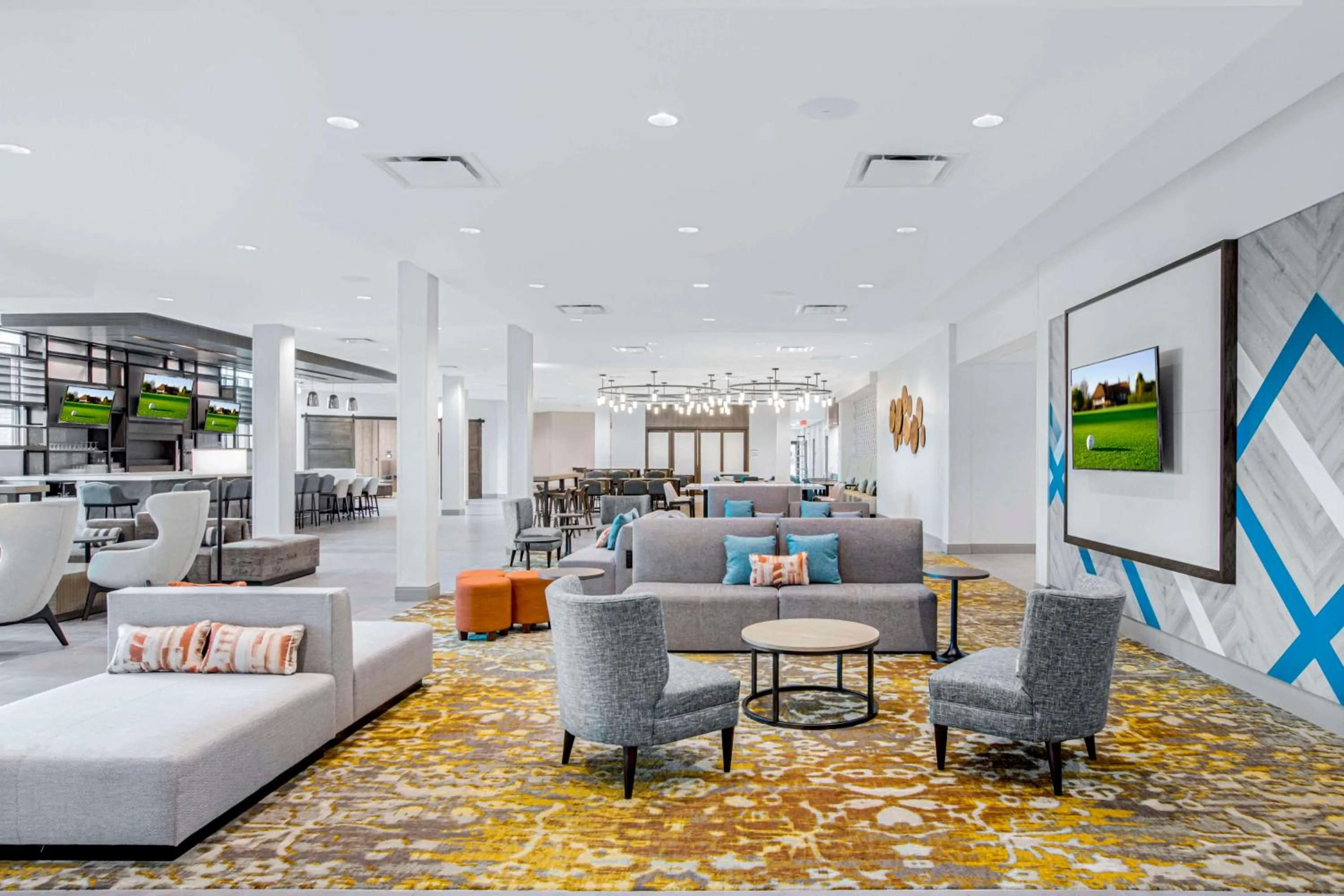 Lobby or reception in Hilton Garden Inn Harlingen Convention Center, Tx