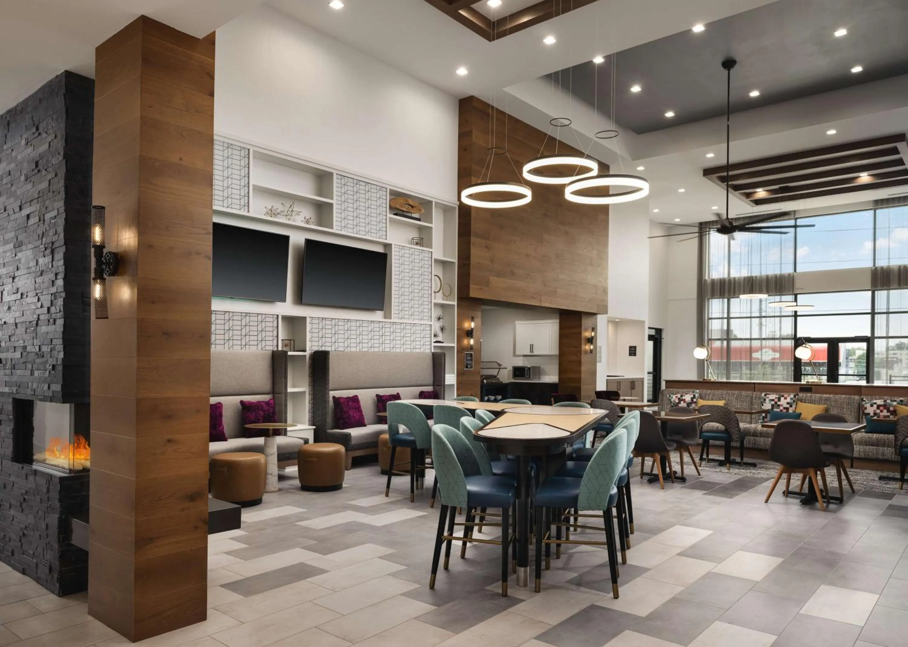 Lobby or reception in Homewood Suites By Hilton Jackson Fondren Medical District