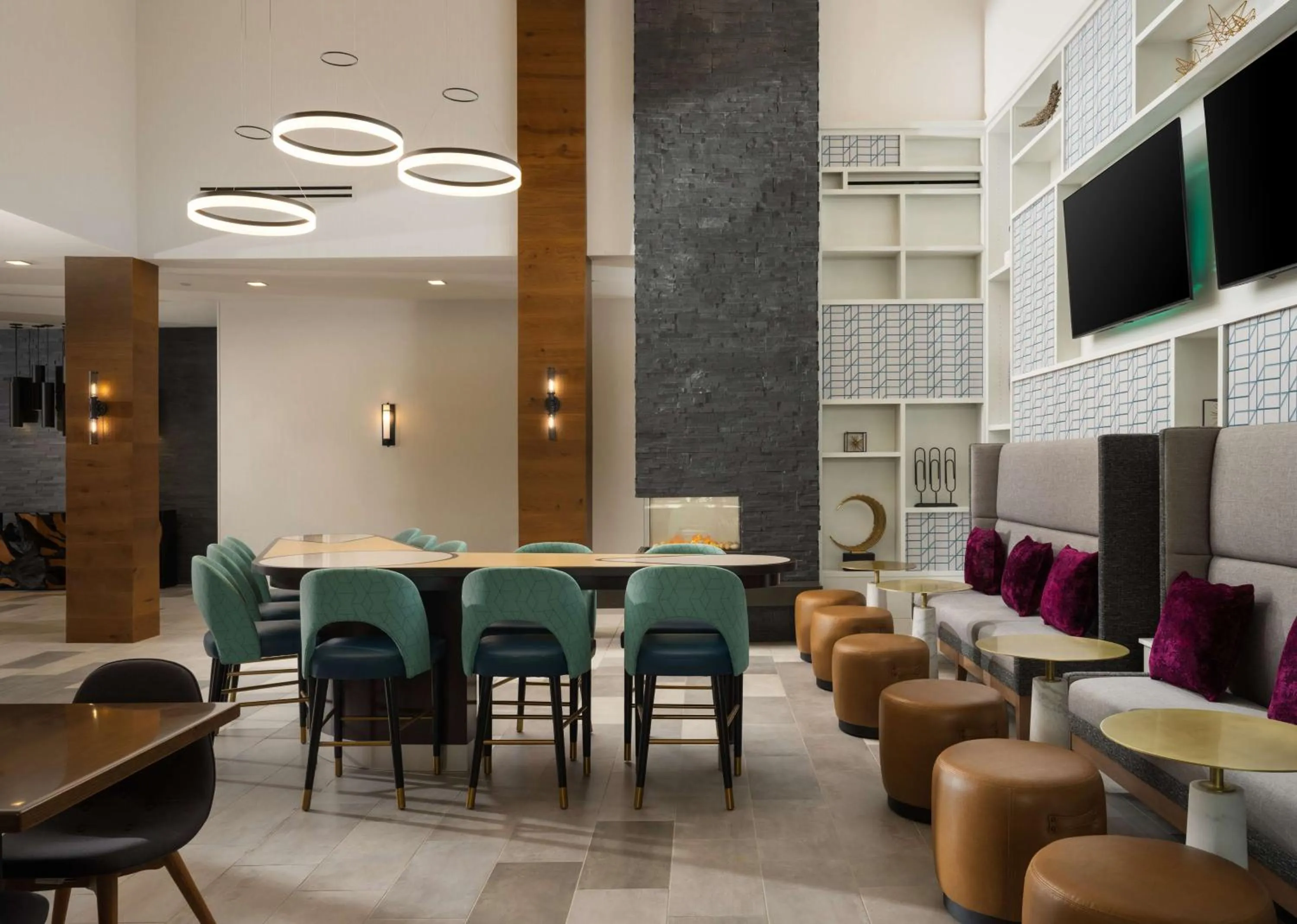 Lobby or reception in Homewood Suites By Hilton Jackson Fondren Medical District