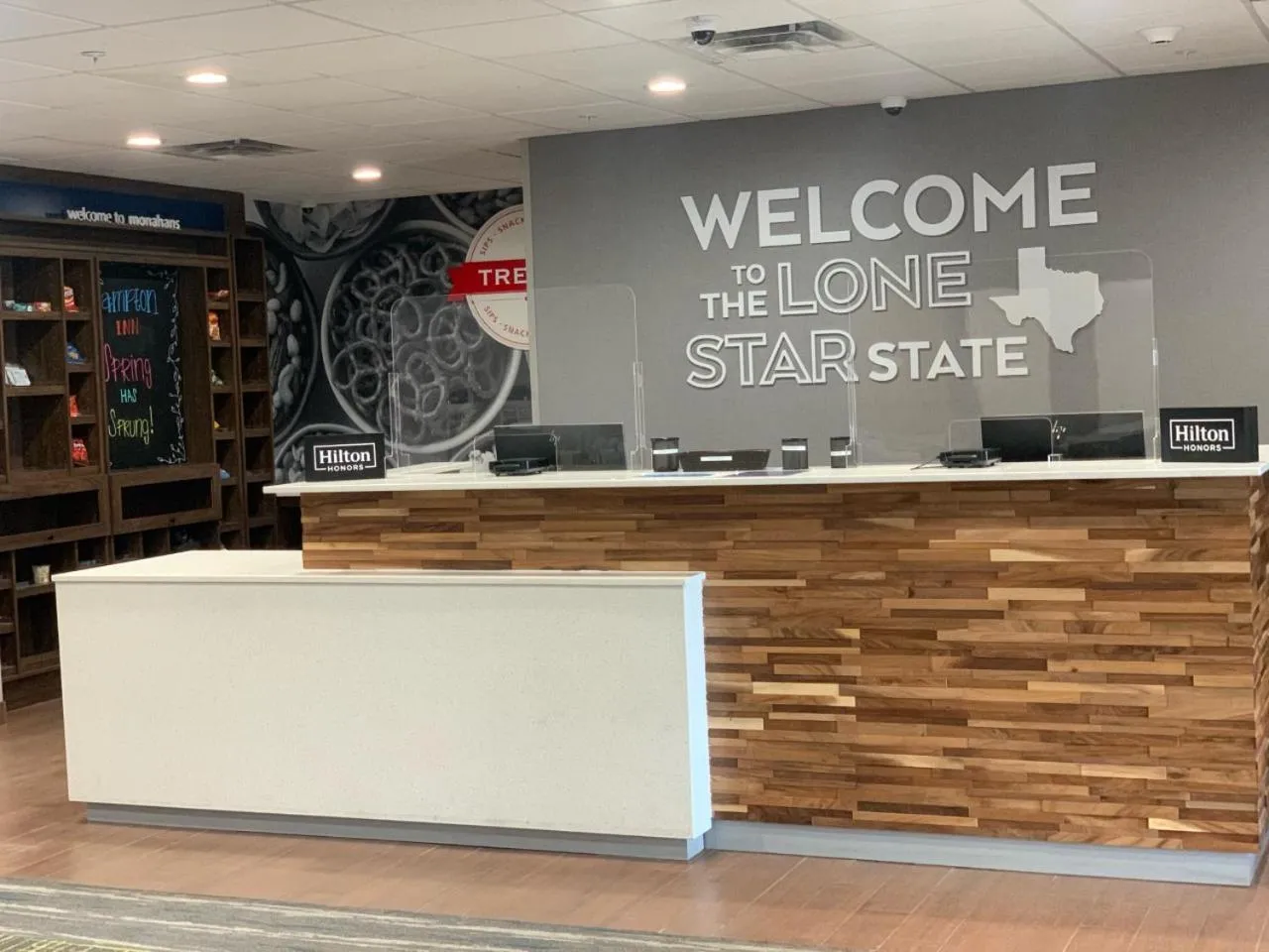 Property logo or sign in Hampton Inn Monahans, Tx