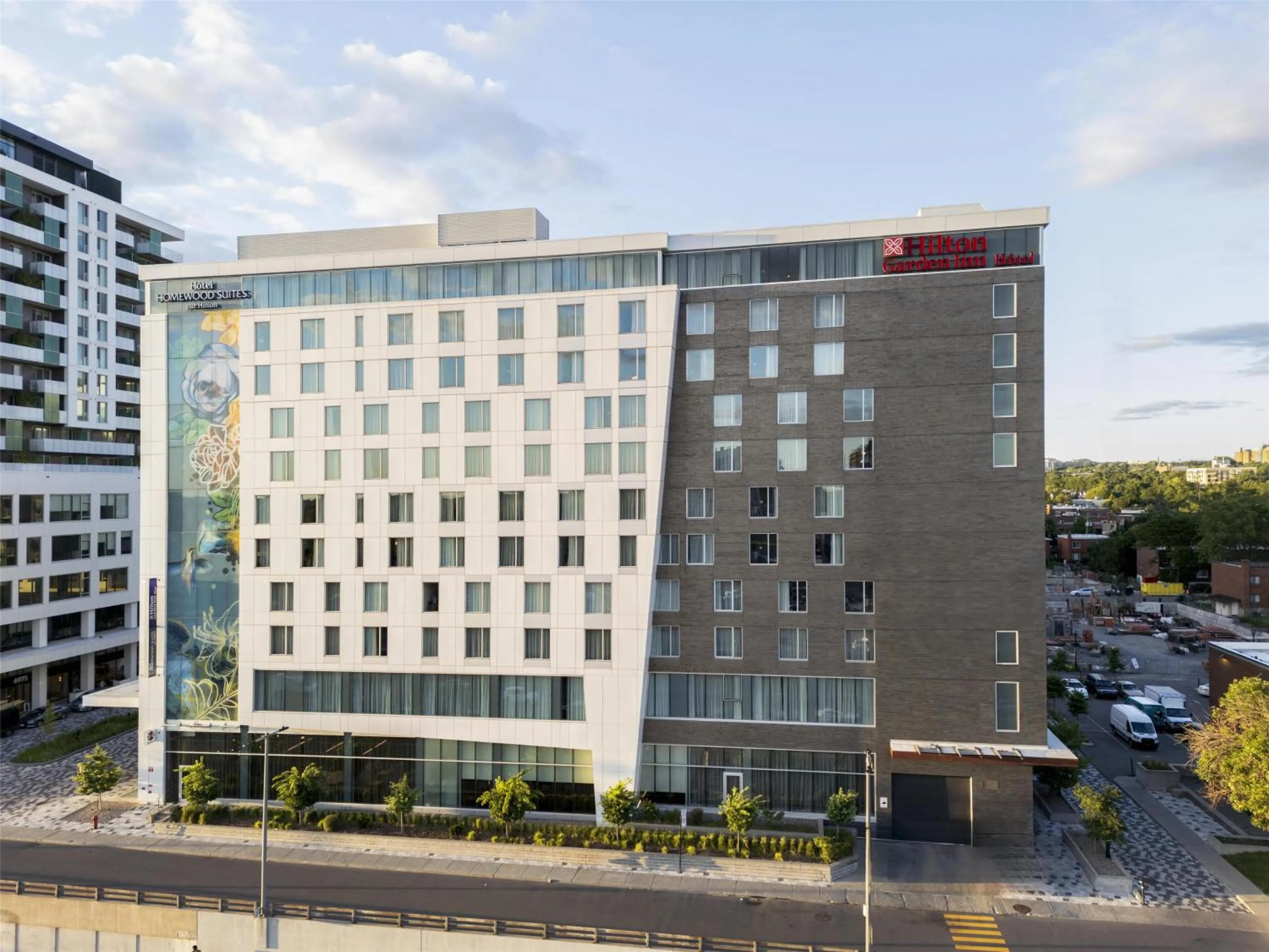 Property building in Hilton Garden Inn Montreal Midtown, Quebec, Canada