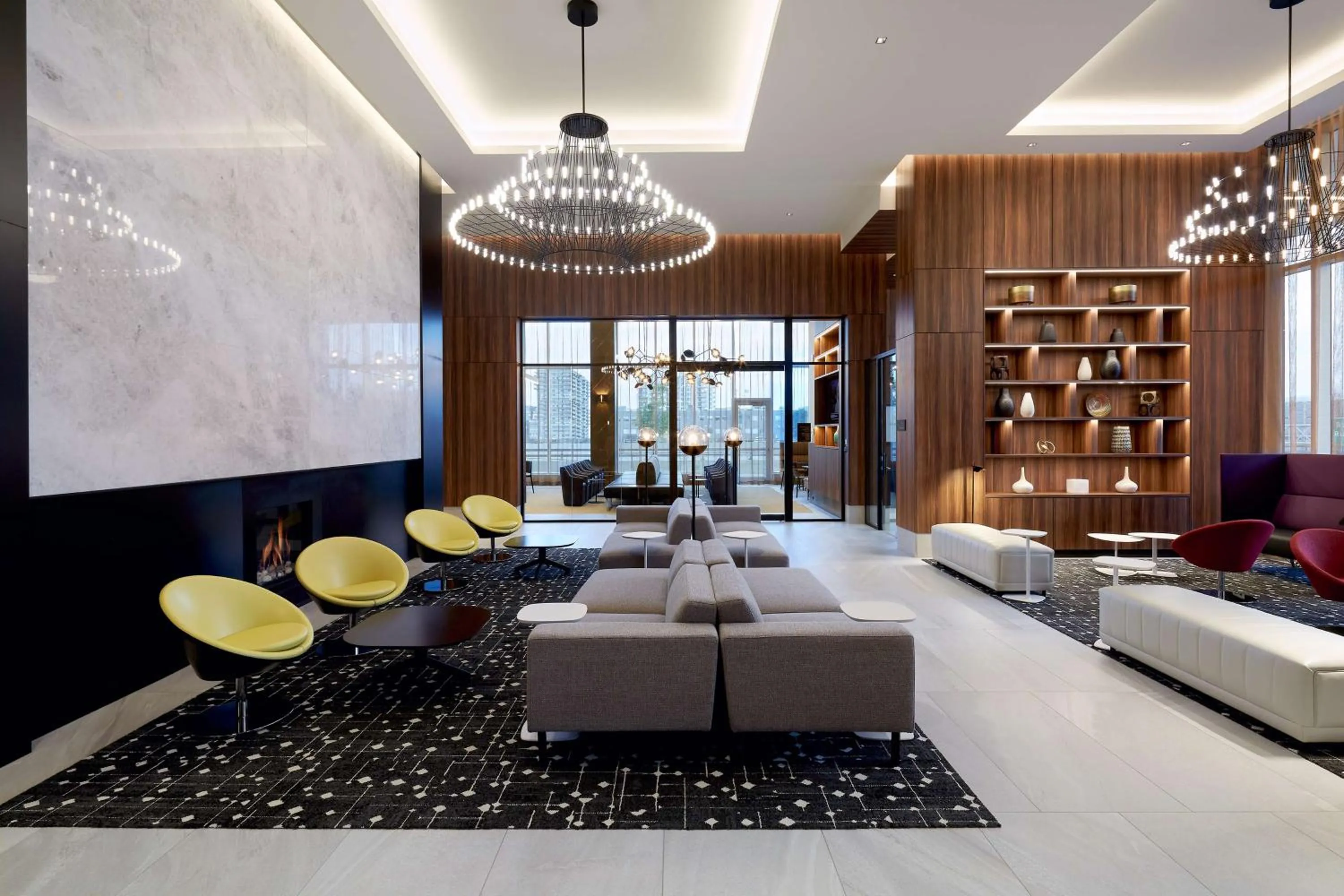 Lobby or reception in Homewood Suites By Hilton Montreal Midtown