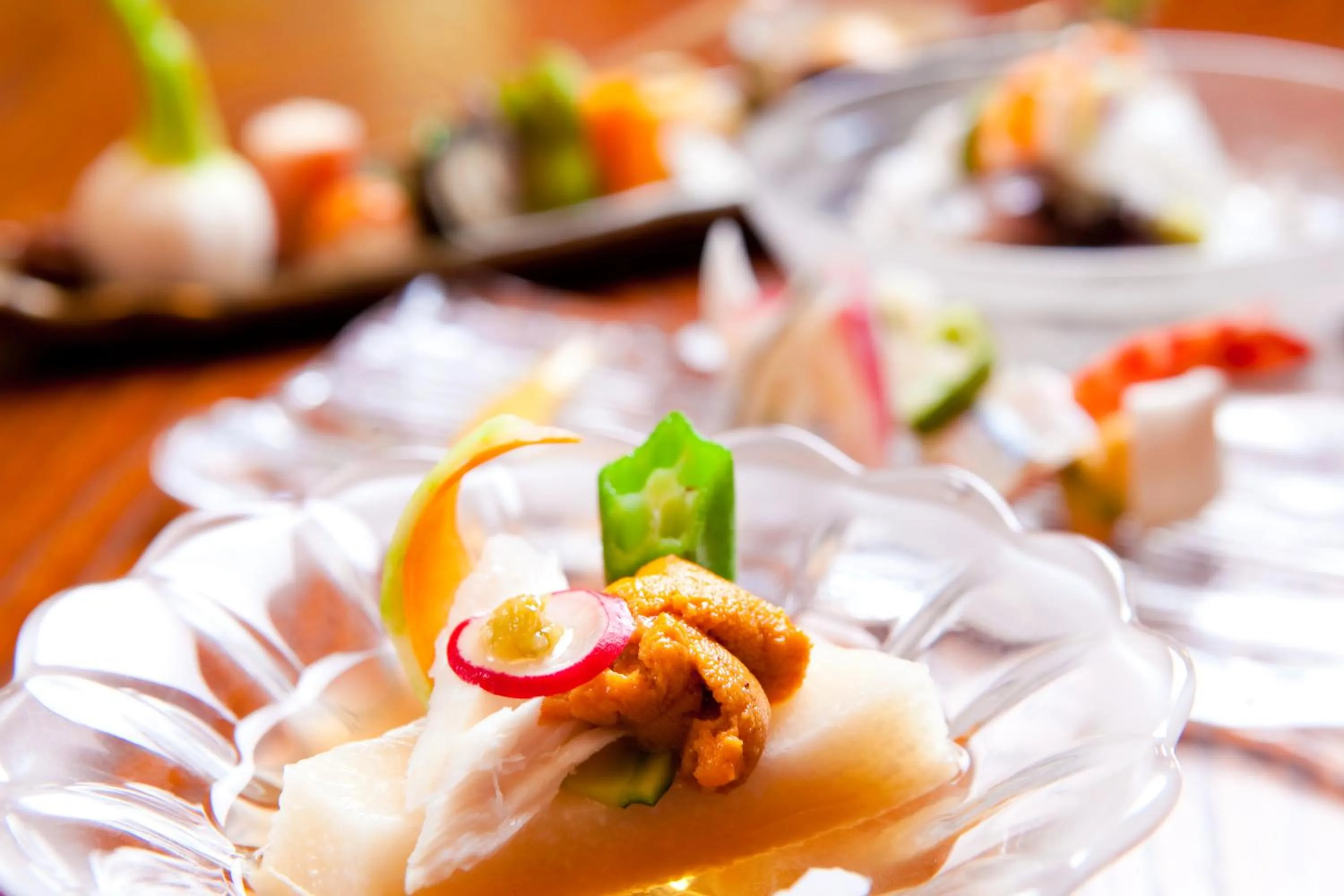 Food close-up in Kutsurogi-no-Yado Nanakawa