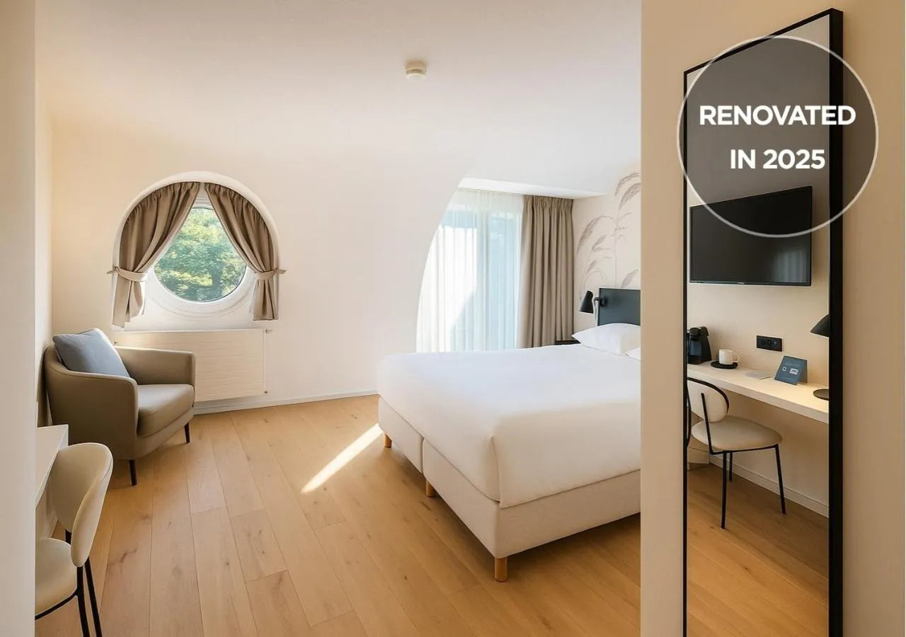 Photo of the whole room, Bed in Grand Hotel et Centre Thermal d'Yverdon-les-Bains