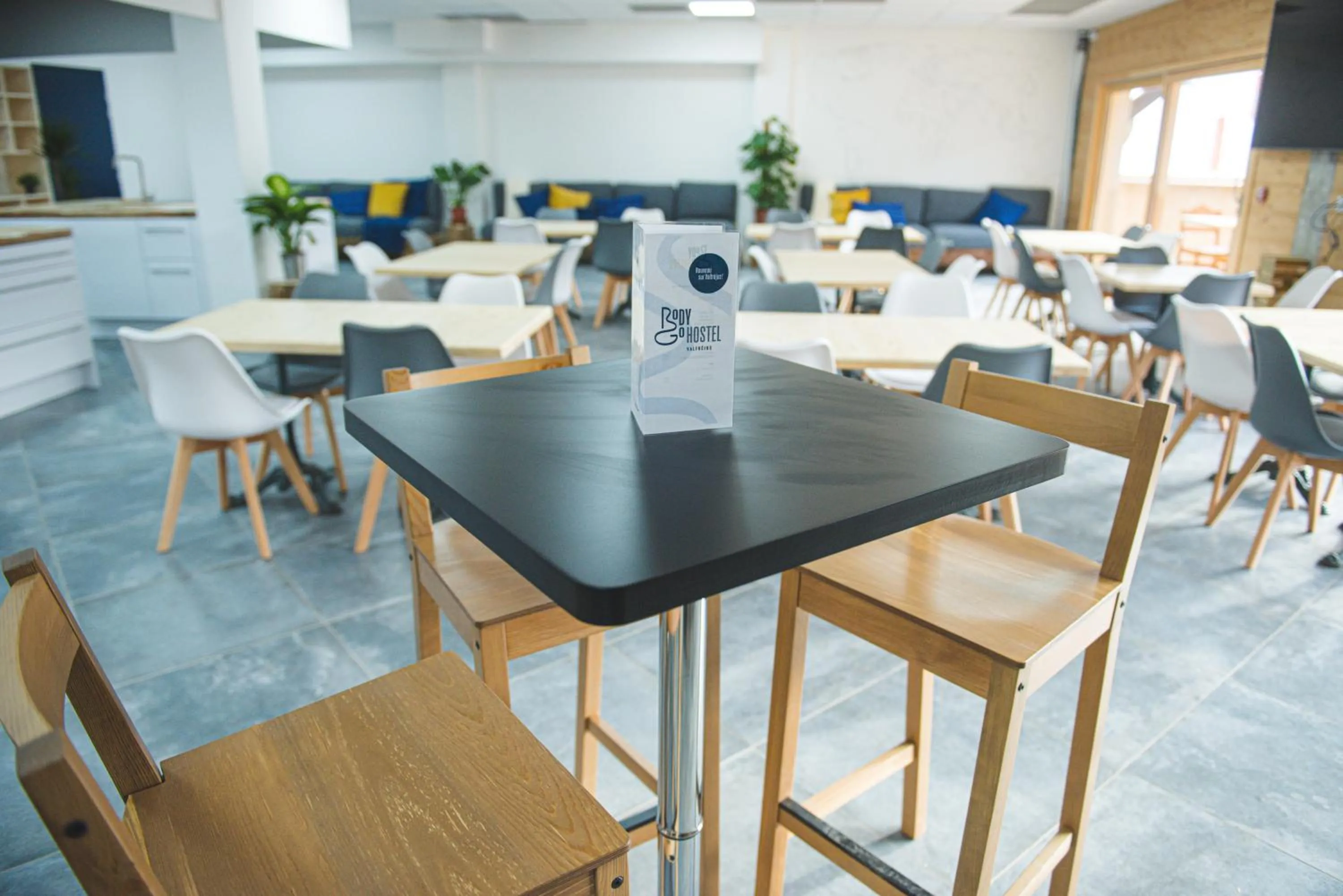 Restaurant/places to eat in BodyGo Hostel