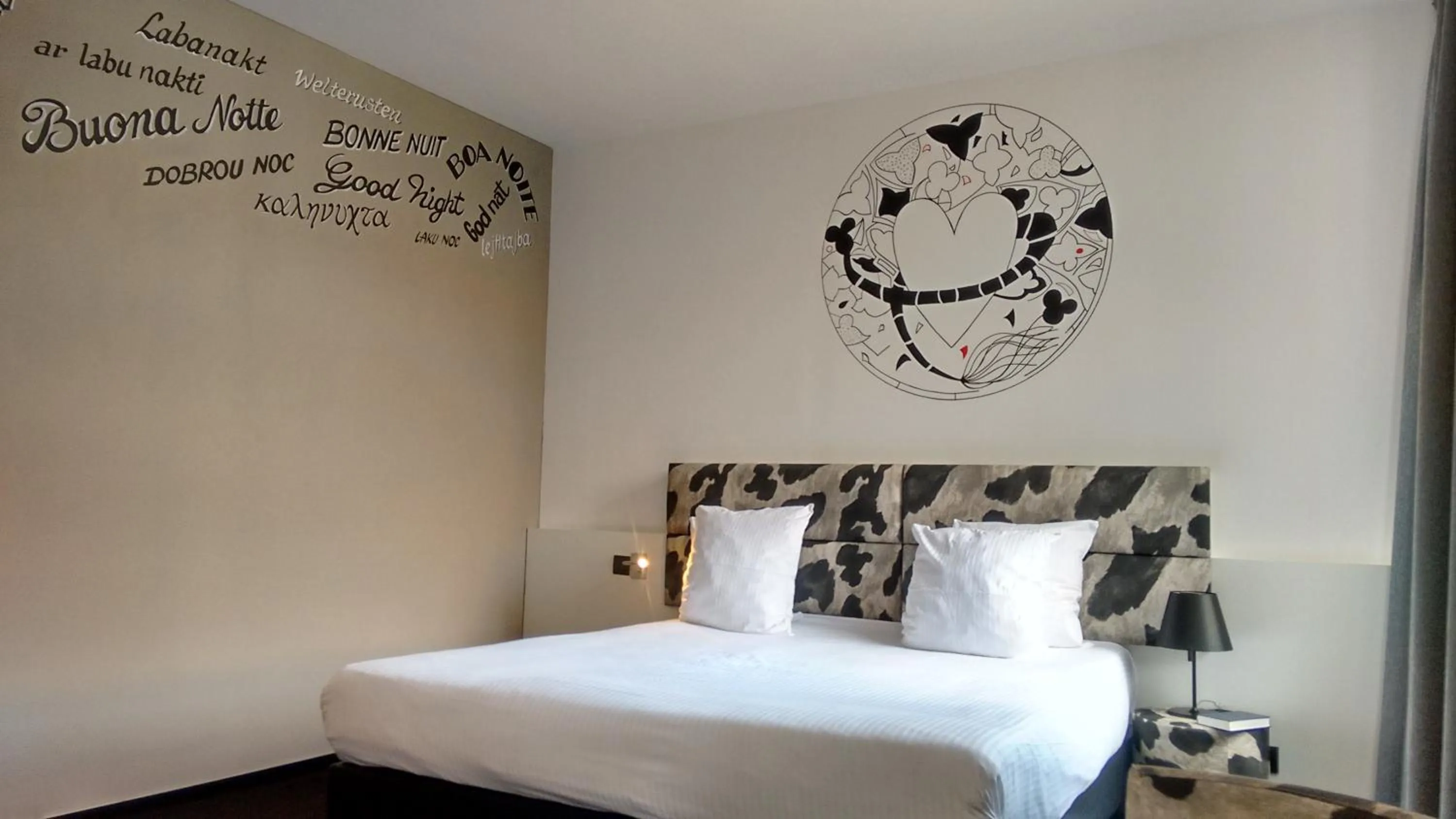 Bed in Martin's Dream Hotel