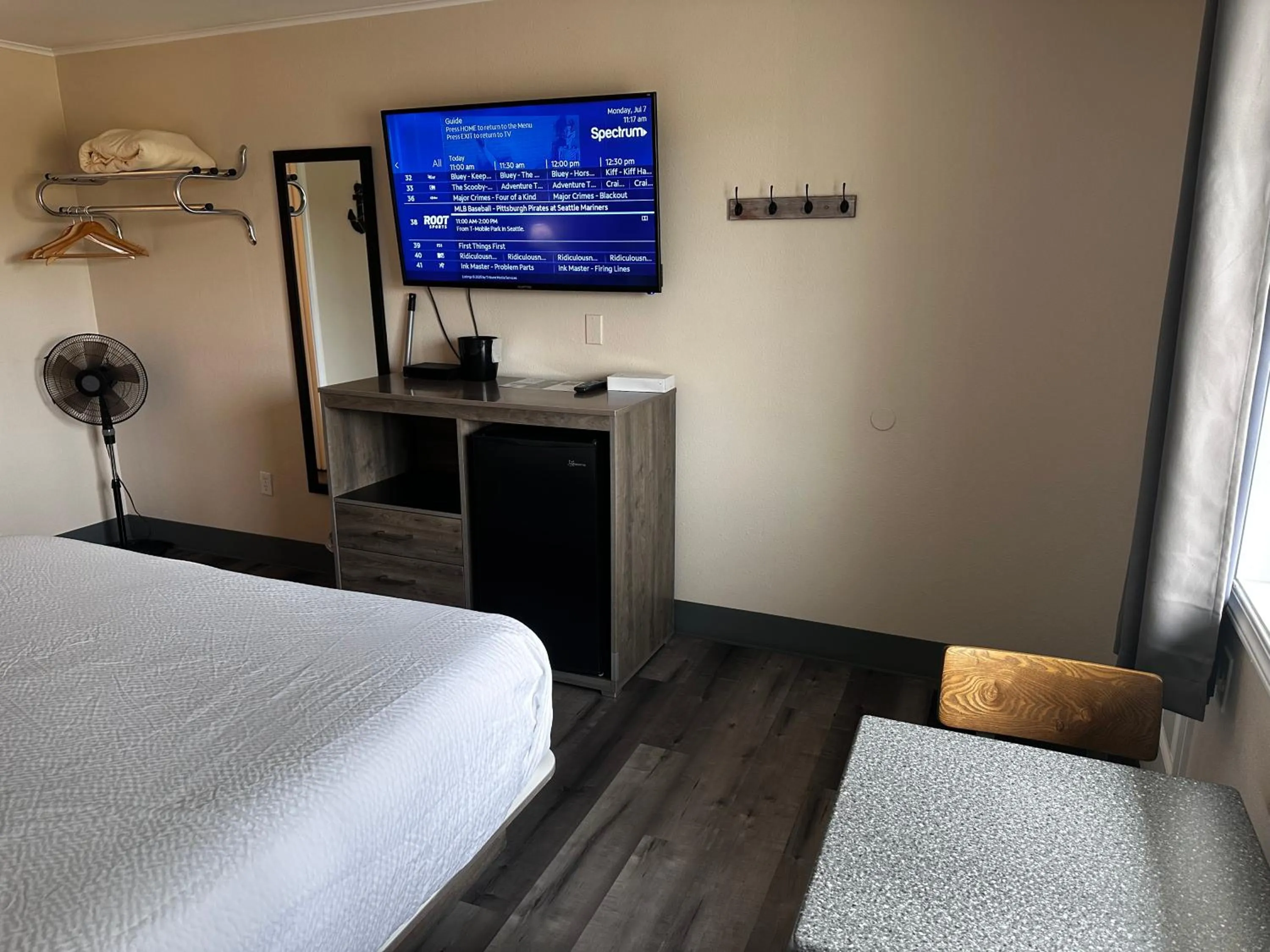 Bed in Coastal Inn and Suites