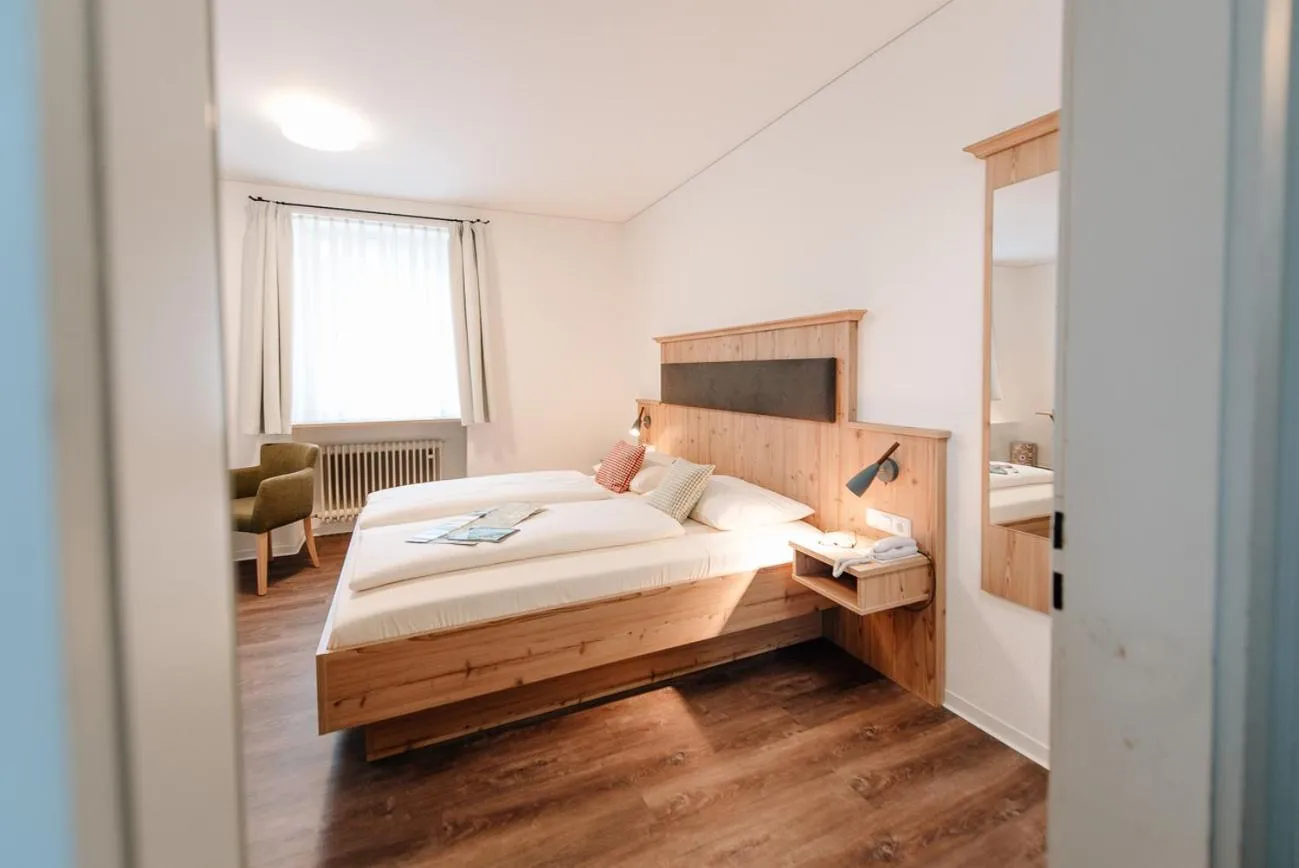 Photo of the whole room, Bed in Löwen Hotel & Restaurant