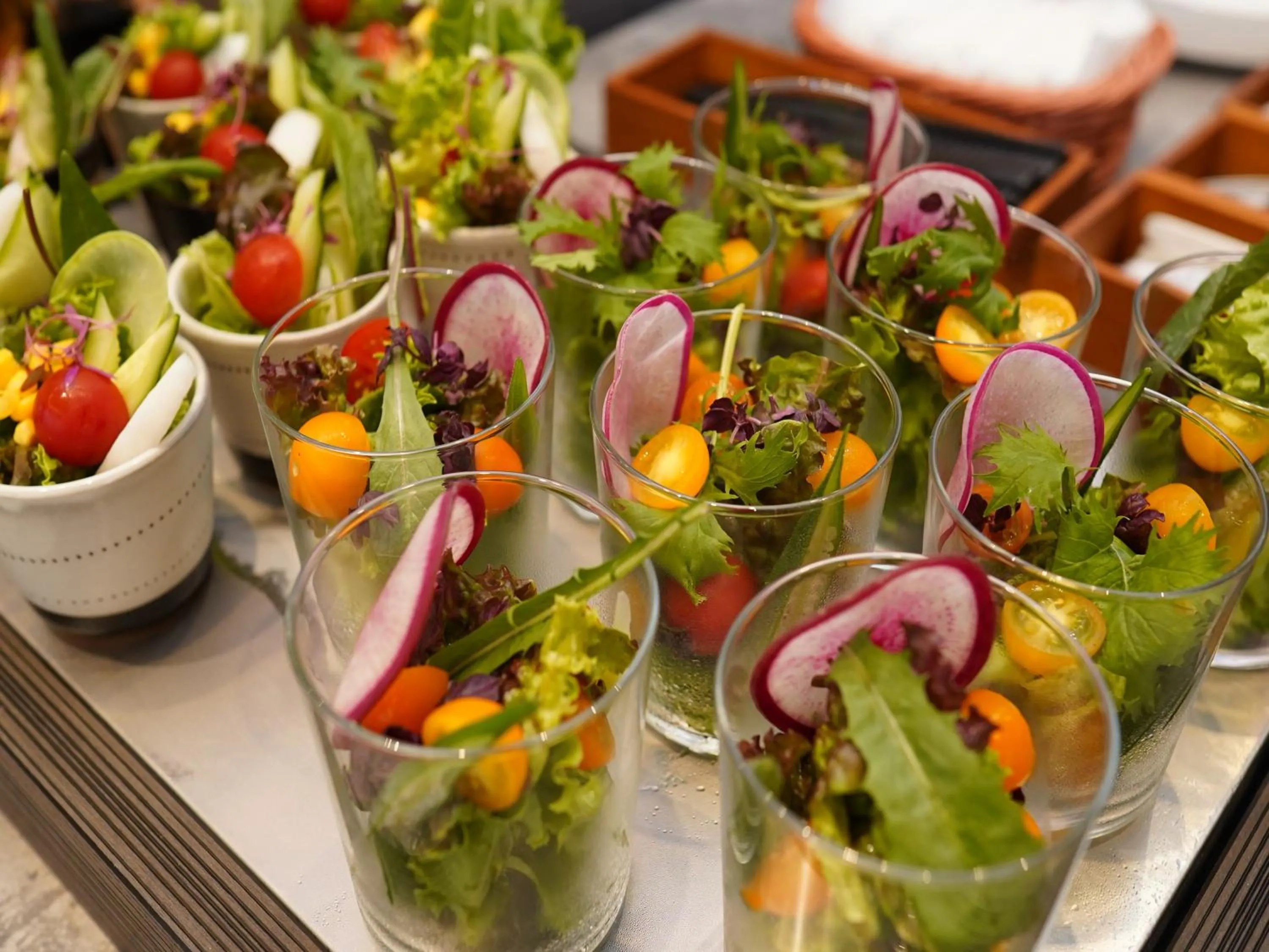 Buffet breakfast in Hotel Torifito Hakata Gion