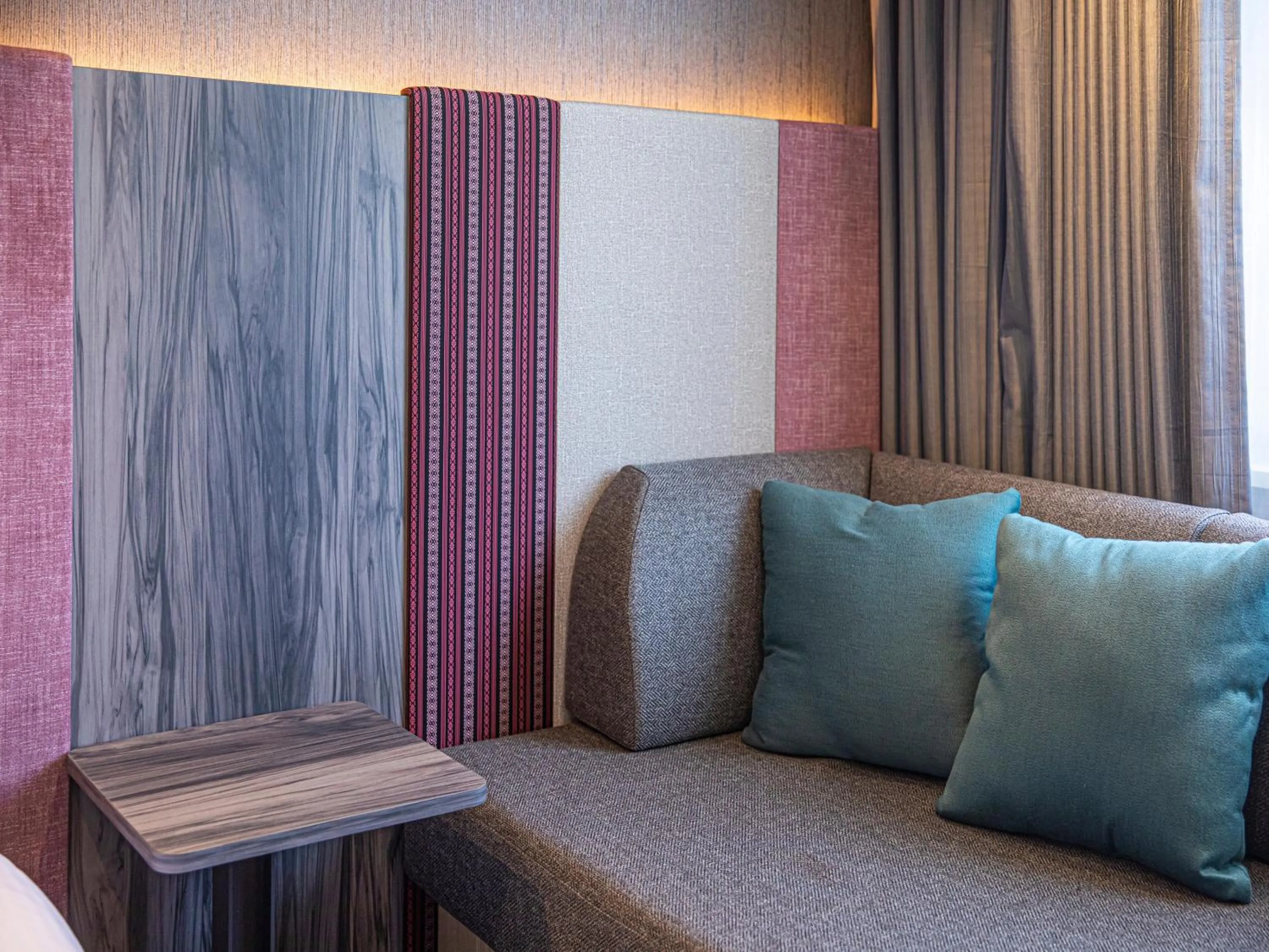 Bed in Hotel Torifito Hakata Gion