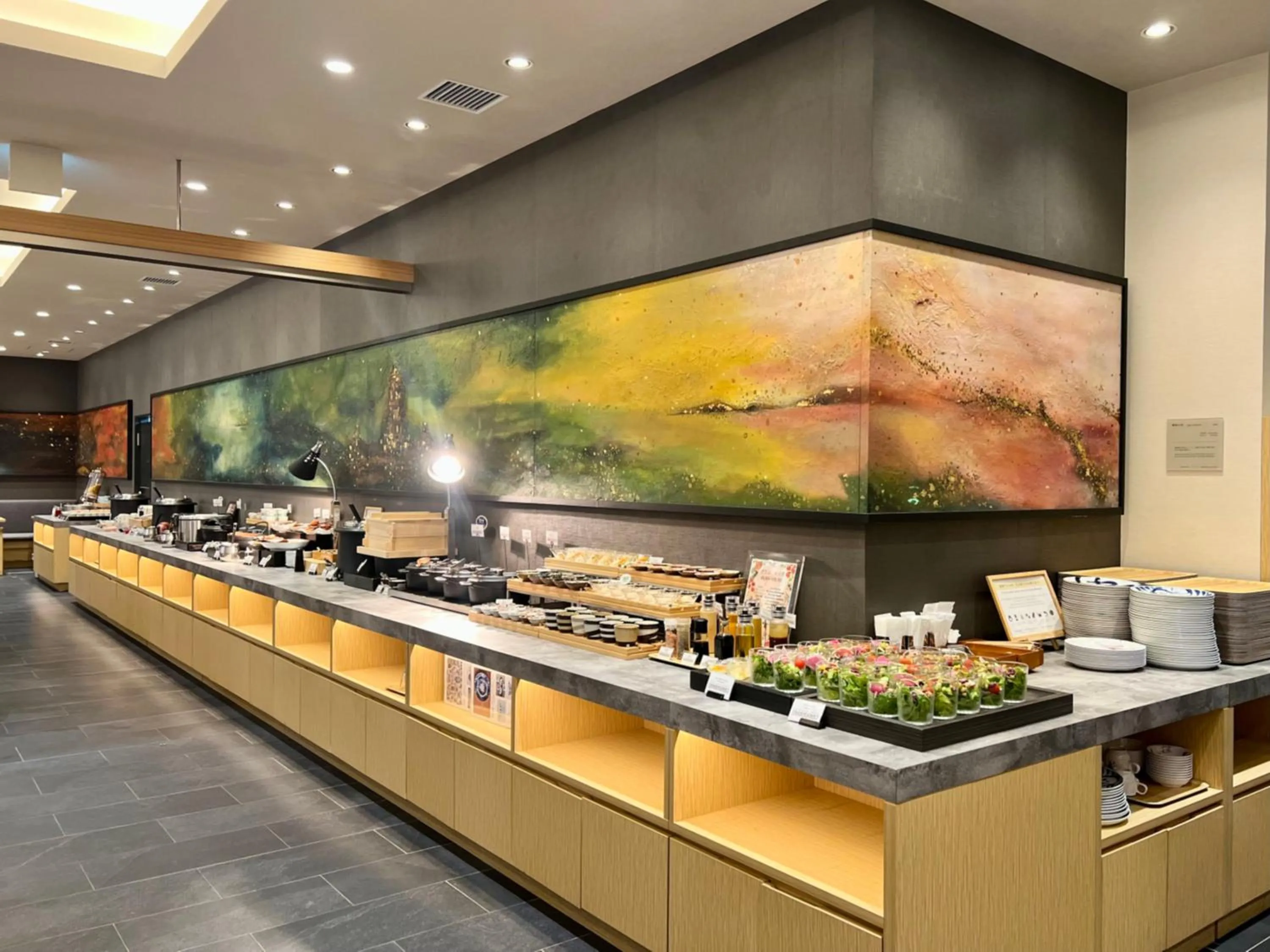 Breakfast in Hotel Torifito Hakata Gion