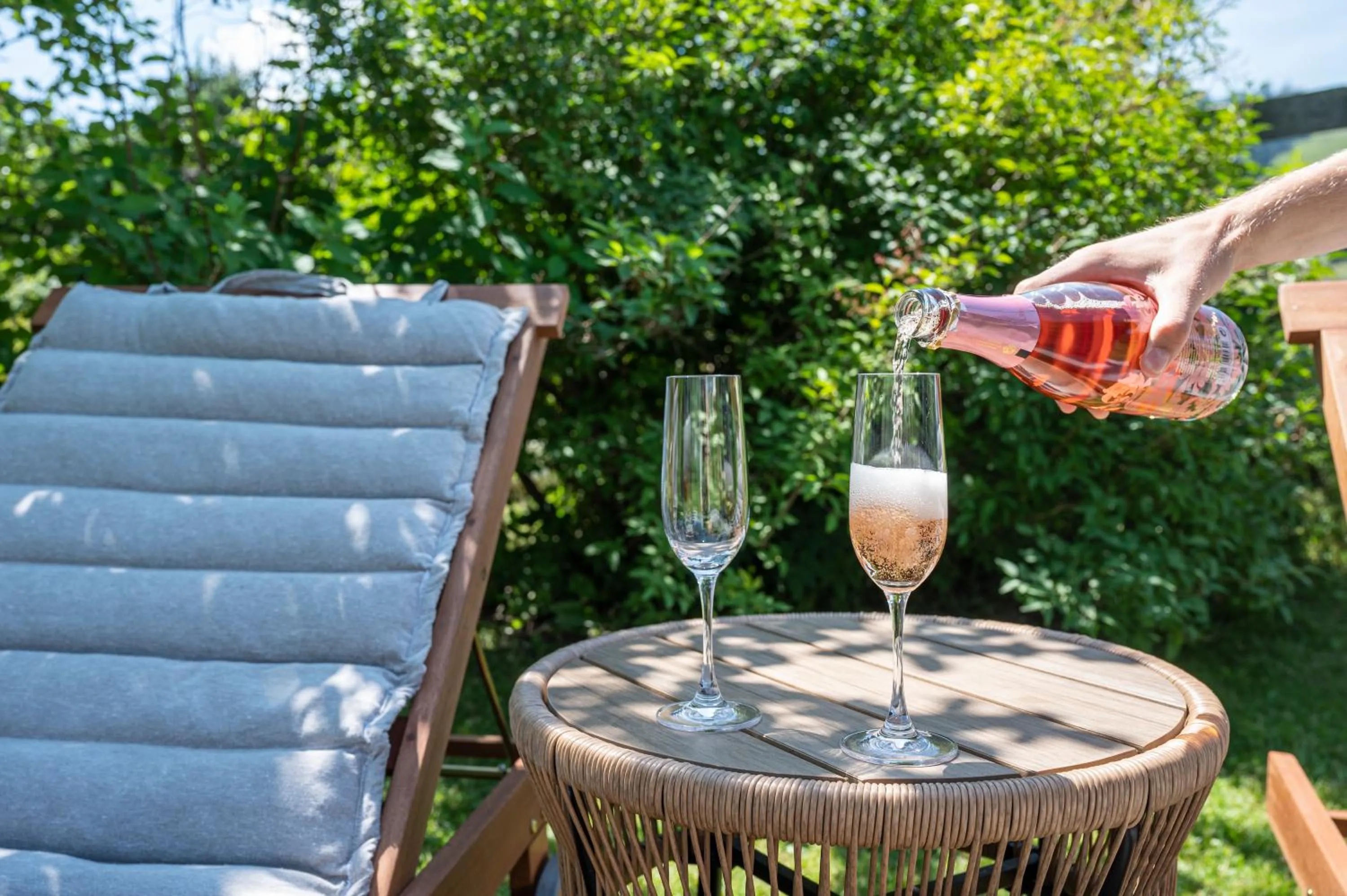 Garden in Aparthotel Stadler