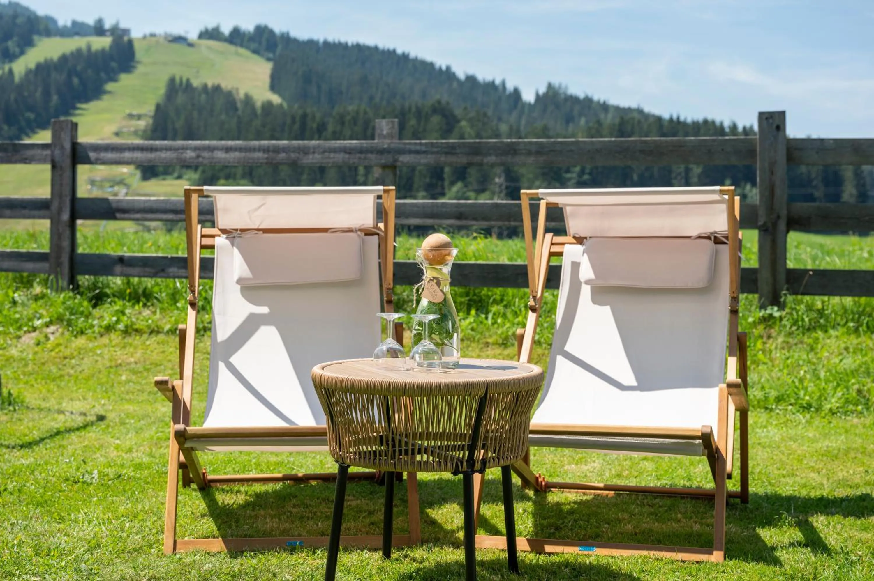 Garden in Aparthotel Stadler