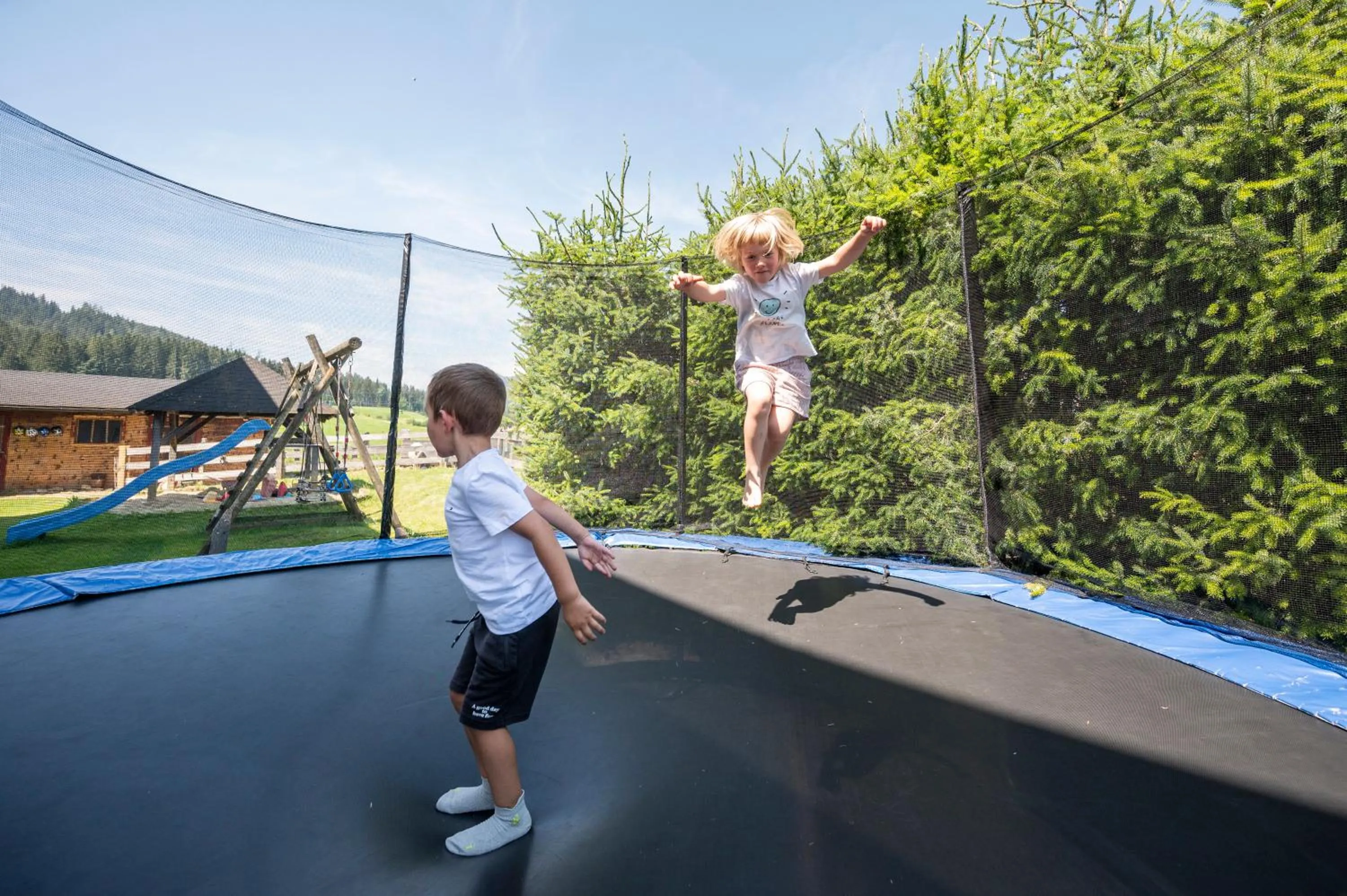 Children play ground in Aparthotel Stadler