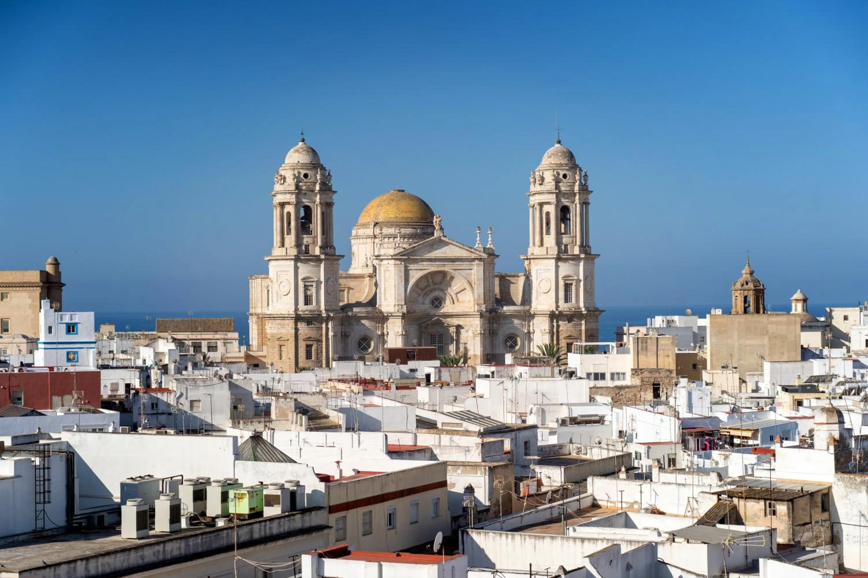 City view in Plaza Mina Suites - Adults Recommended by Luxury Suites Cadiz