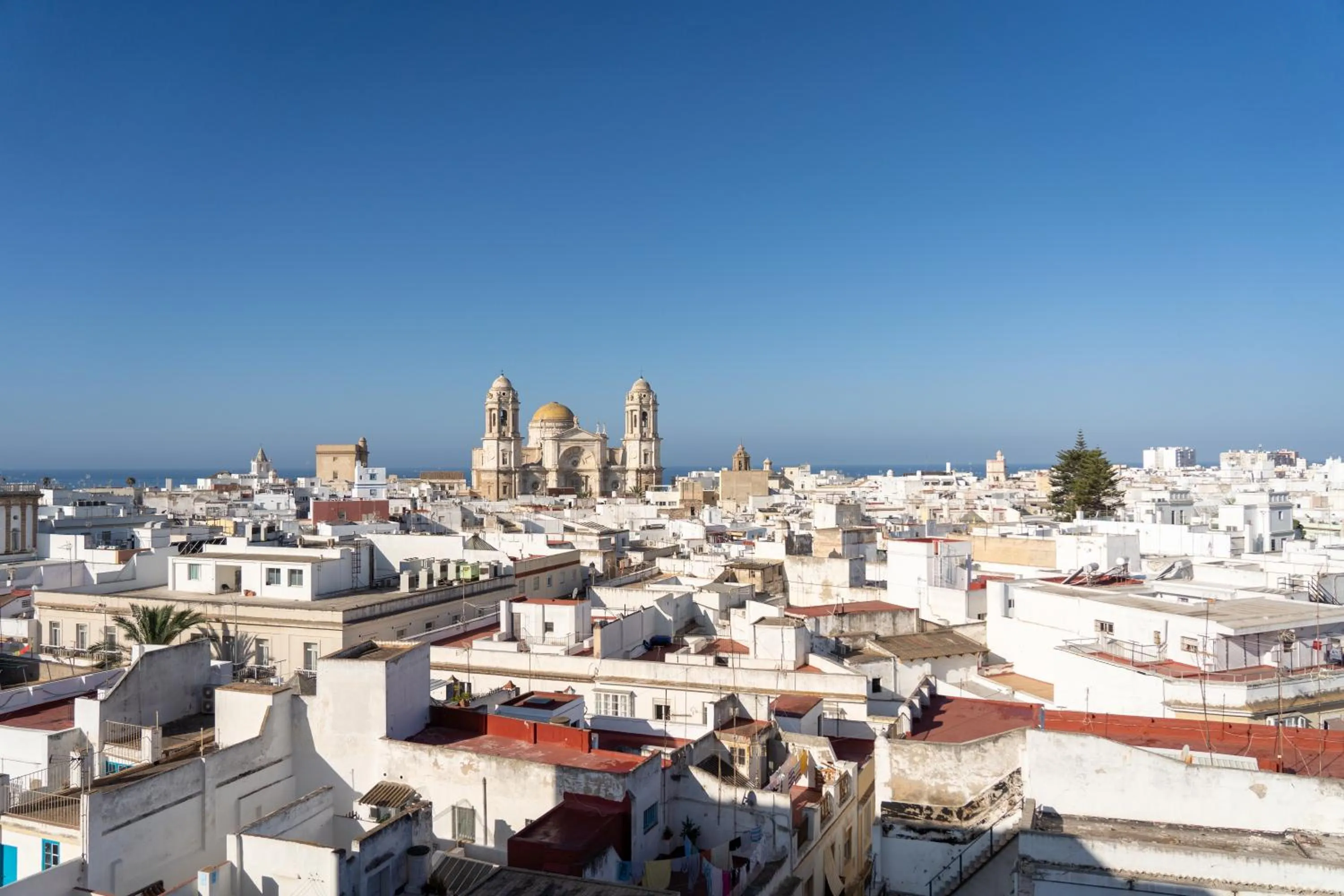City view in Plaza Mina Suites - Adults Recommended by Luxury Suites Cadiz