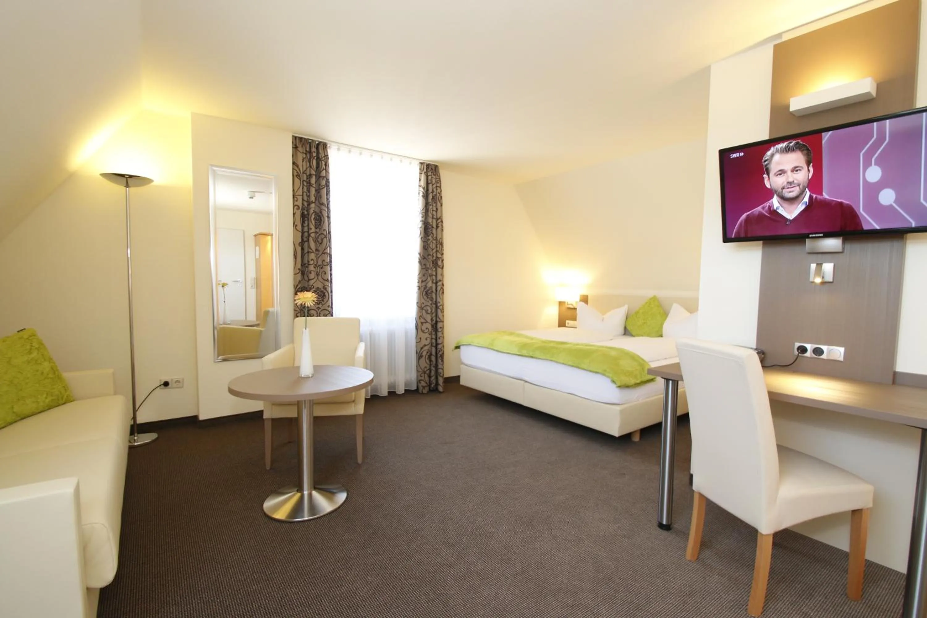 TV and multimedia, Bed in City Hotel Freiburg
