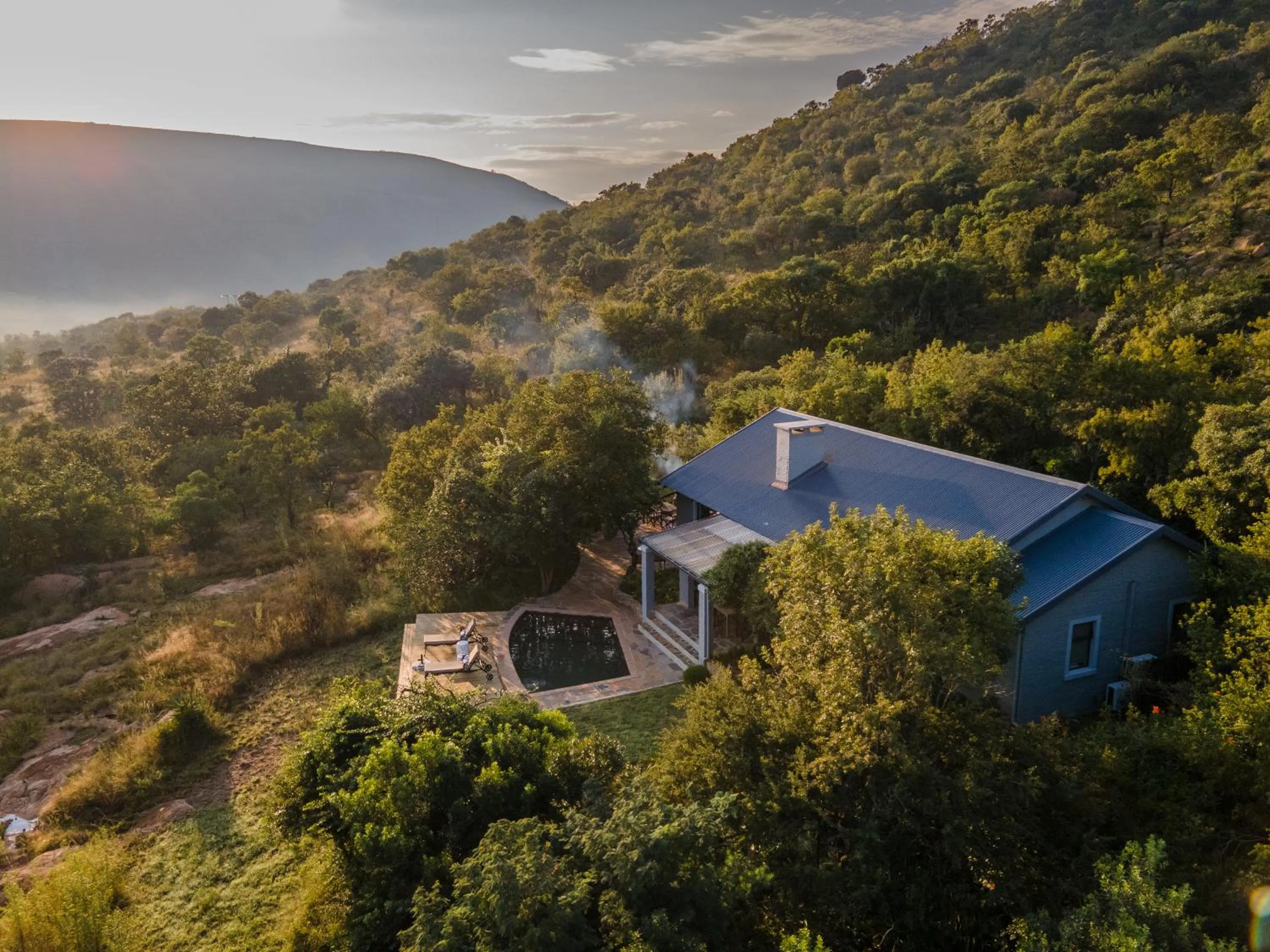 Property building in Valley Lodge - Babanango Game Reserve