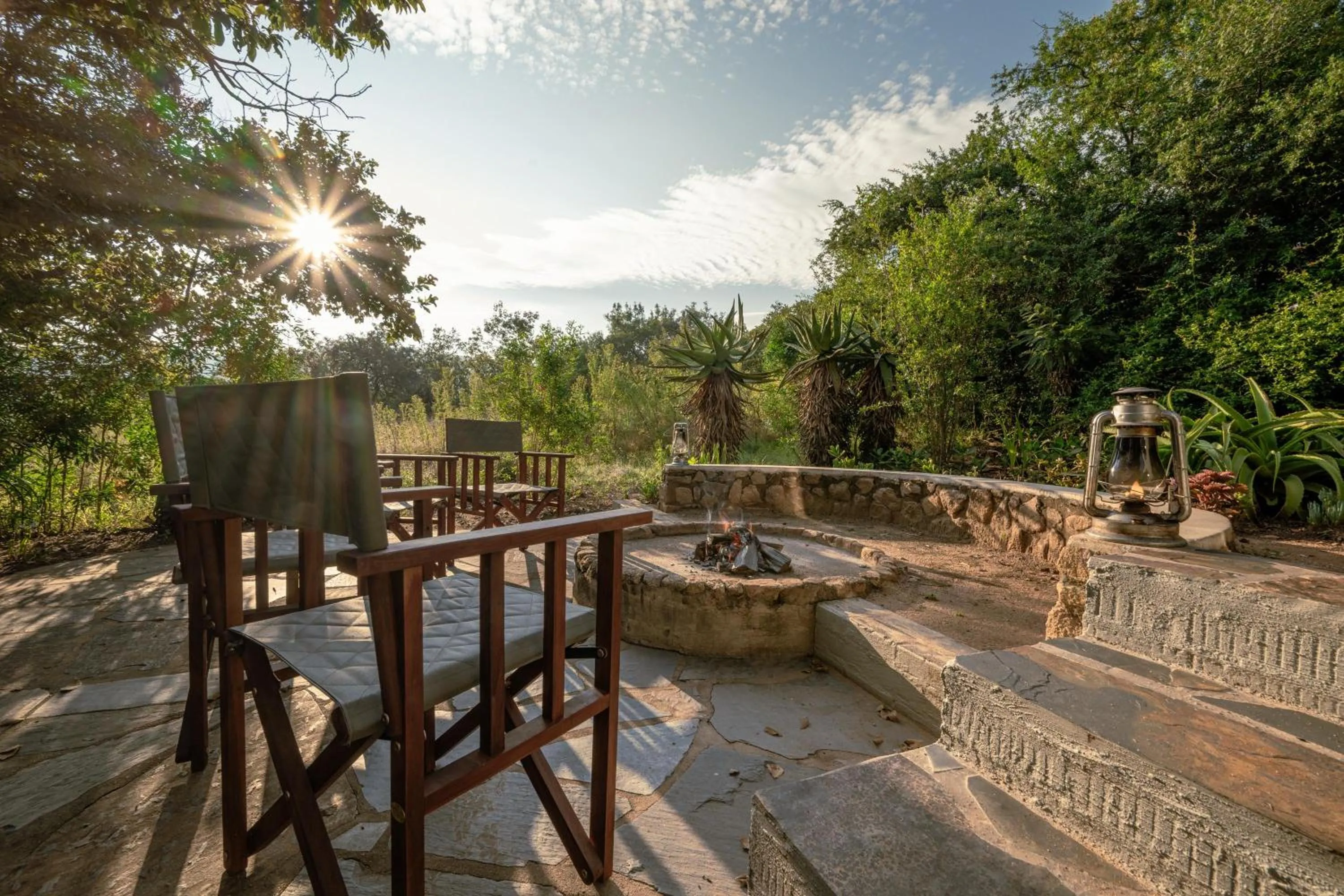Garden in Valley Lodge - Babanango Game Reserve