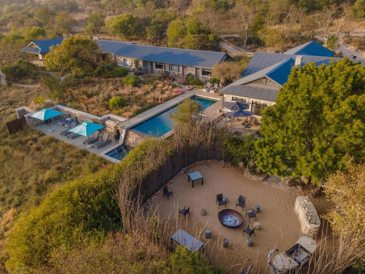 Property building in Valley Lodge - Babanango Game Reserve