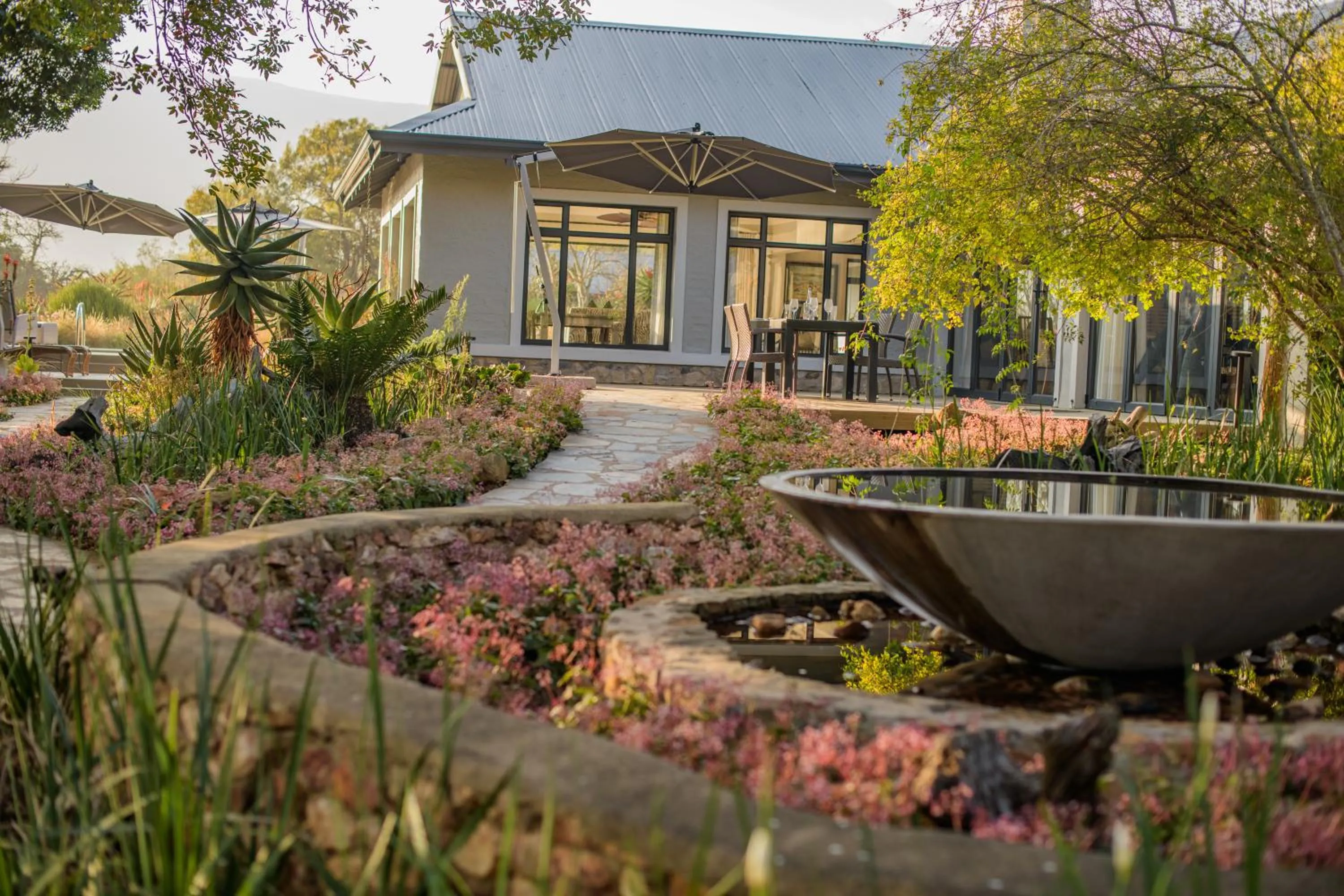 Property building in Valley Lodge - Babanango Game Reserve