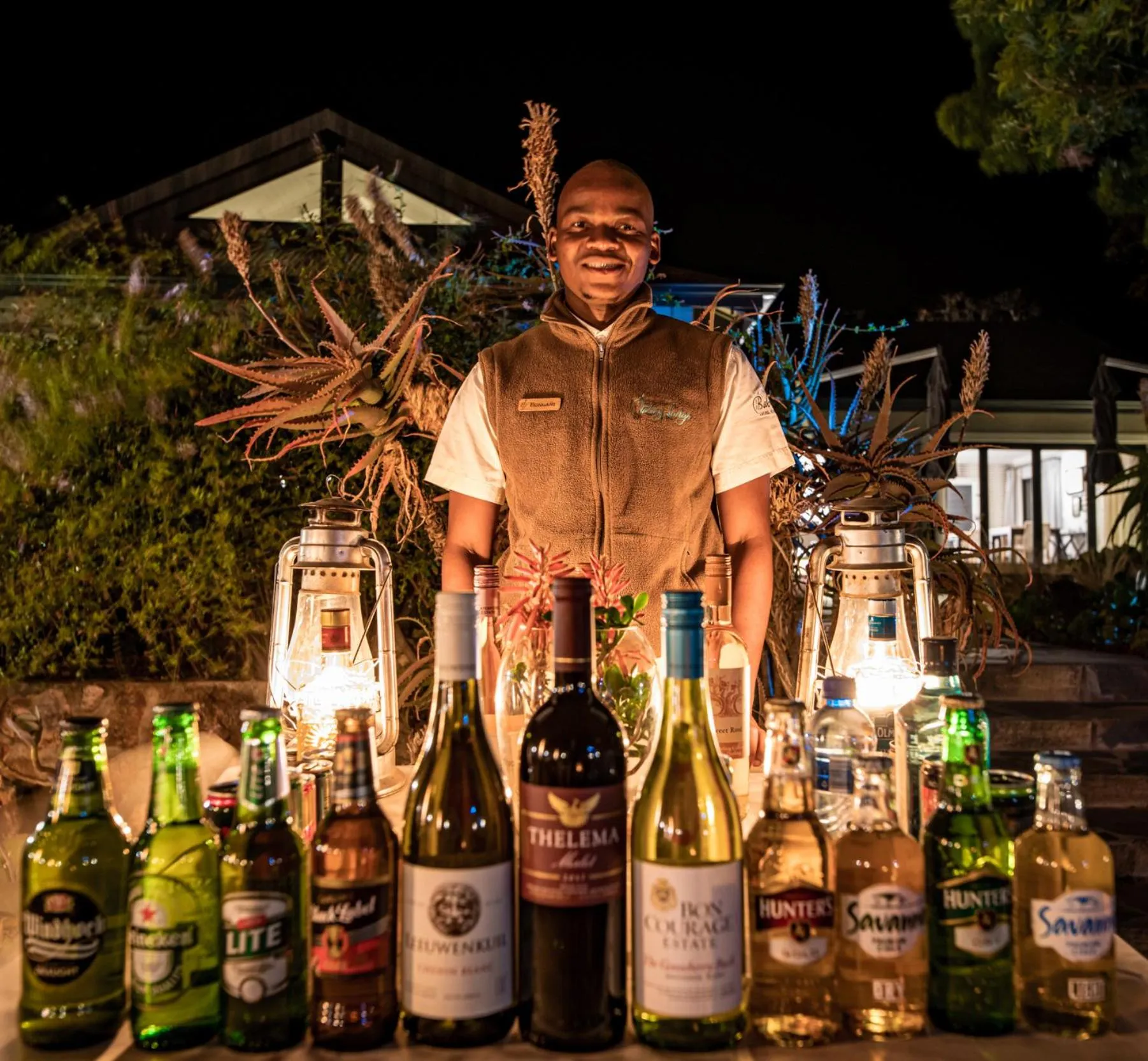Food and drinks in Valley Lodge - Babanango Game Reserve