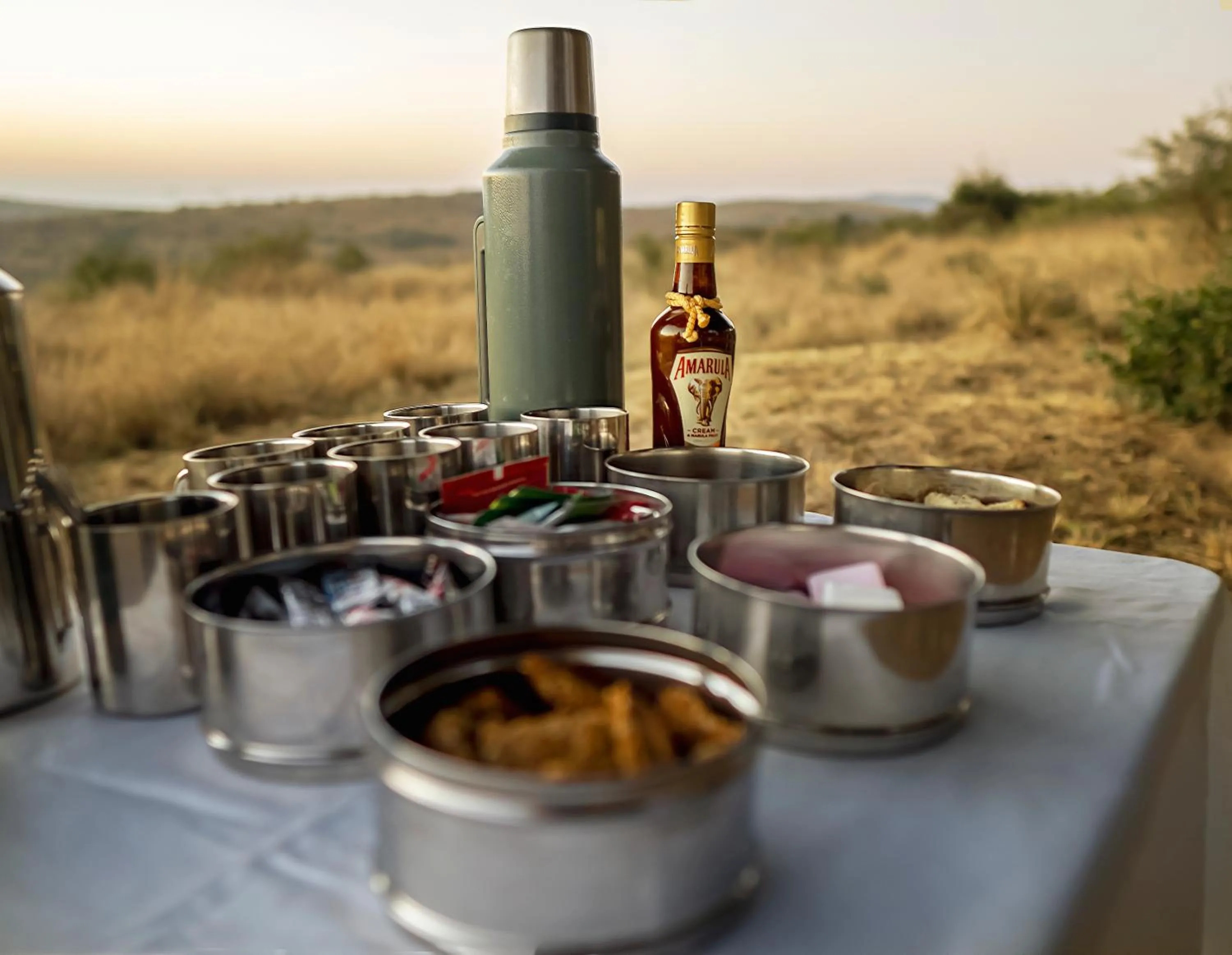 Food and drinks in Valley Lodge - Babanango Game Reserve