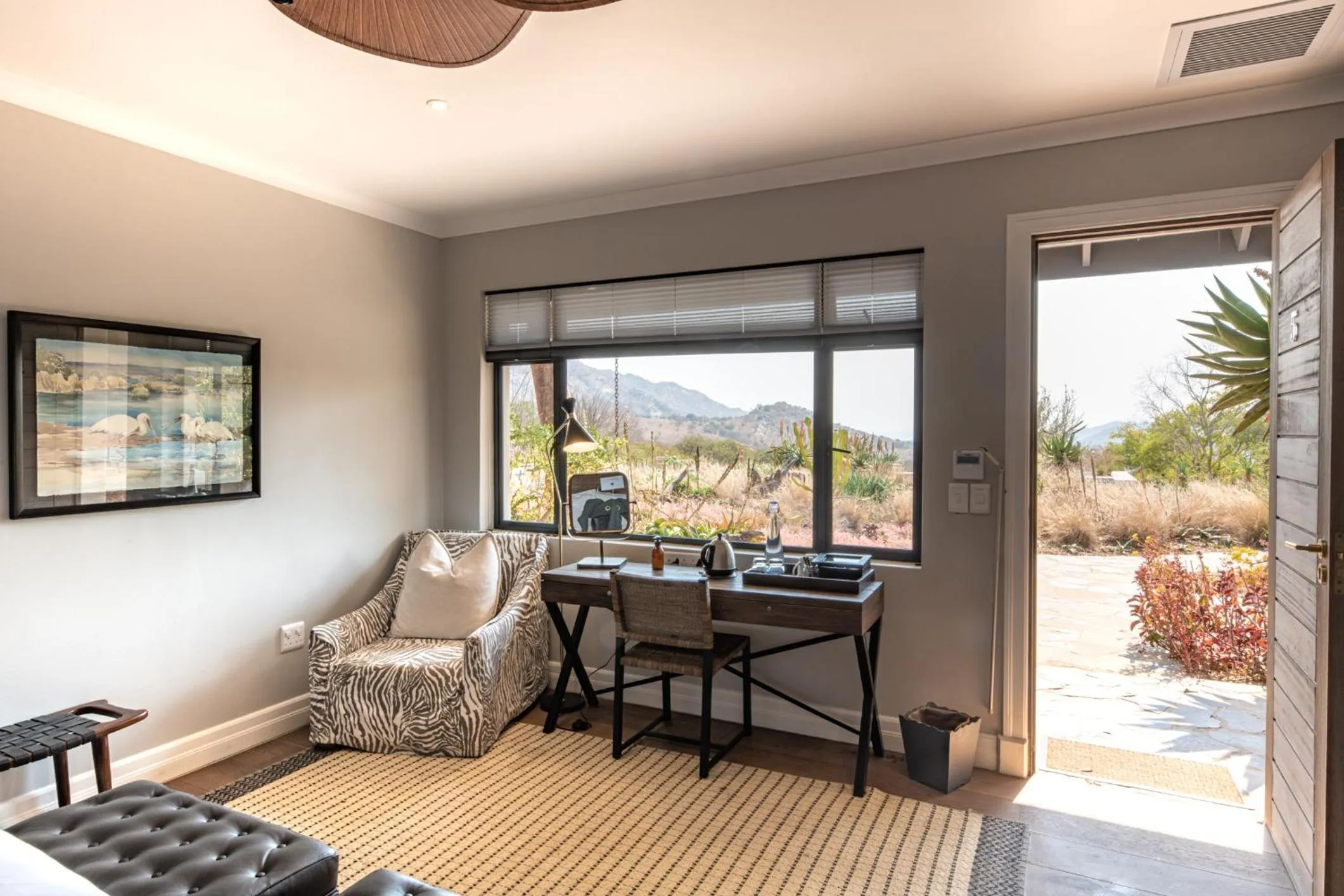 Bedroom in Valley Lodge - Babanango Game Reserve