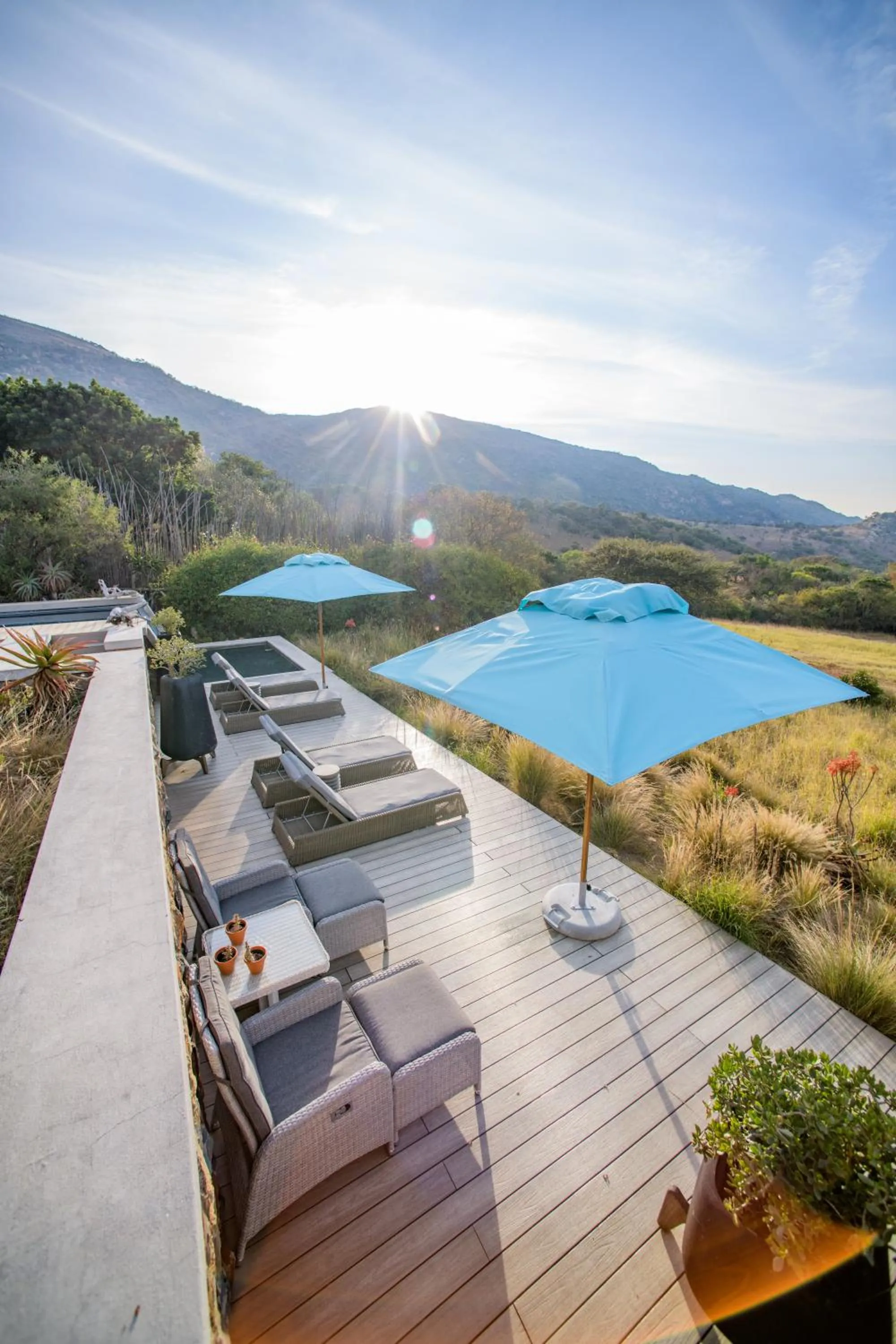 Property building in Valley Lodge - Babanango Game Reserve