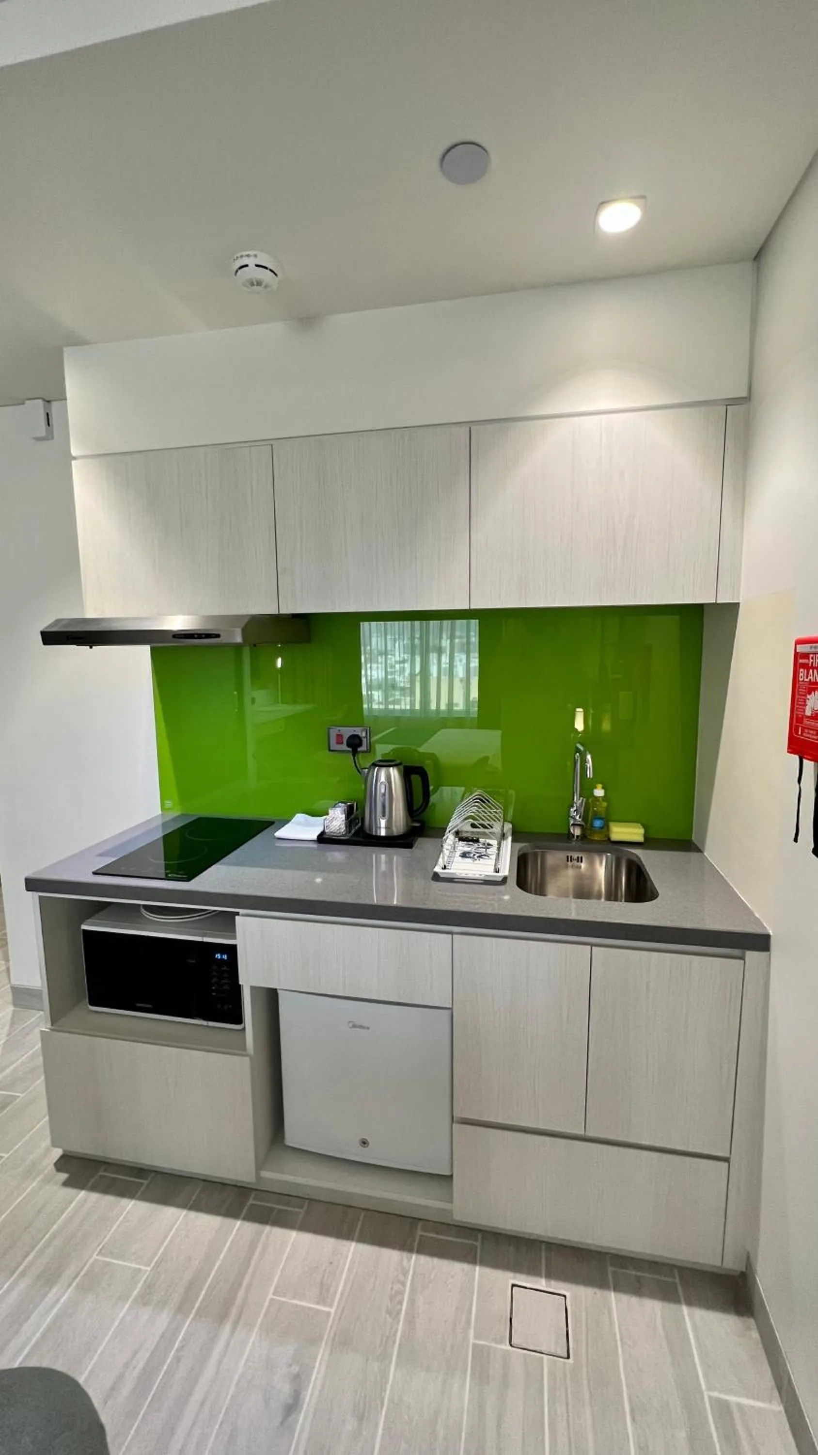 kitchen in Citadines Al Ghubrah Muscat