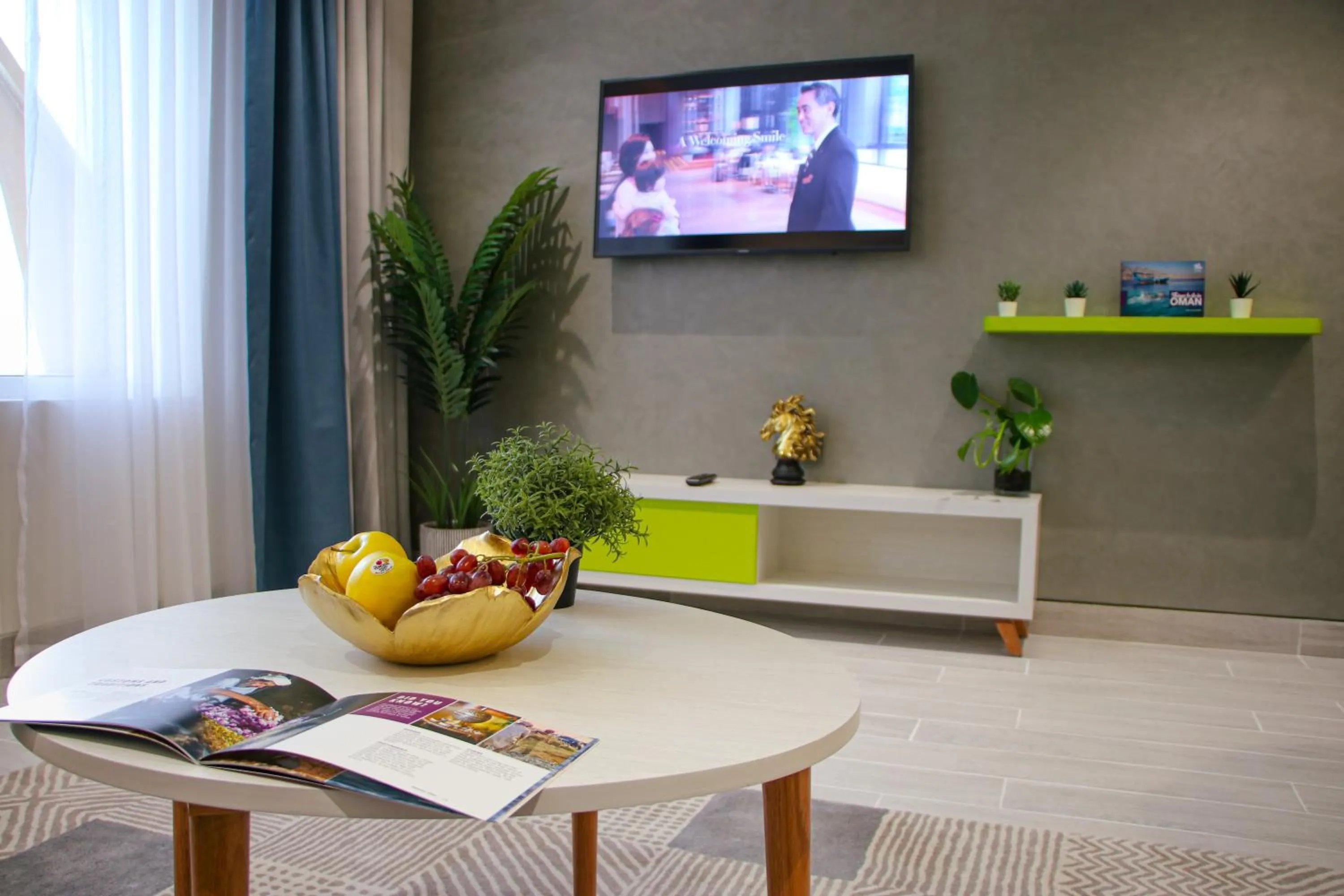 Living room in Citadines Al Ghubrah Muscat