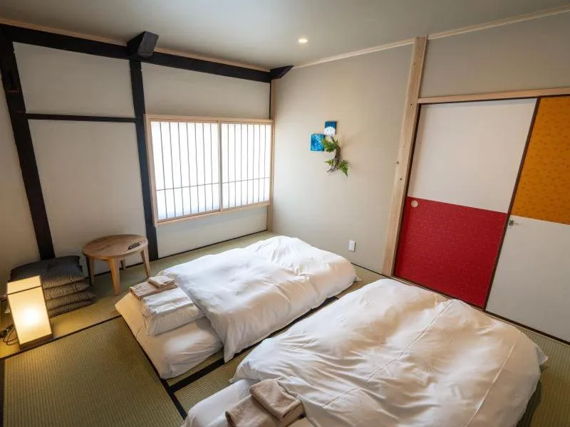 Bedroom, Bed in 4S STAY Awaikeda Honmachi Street