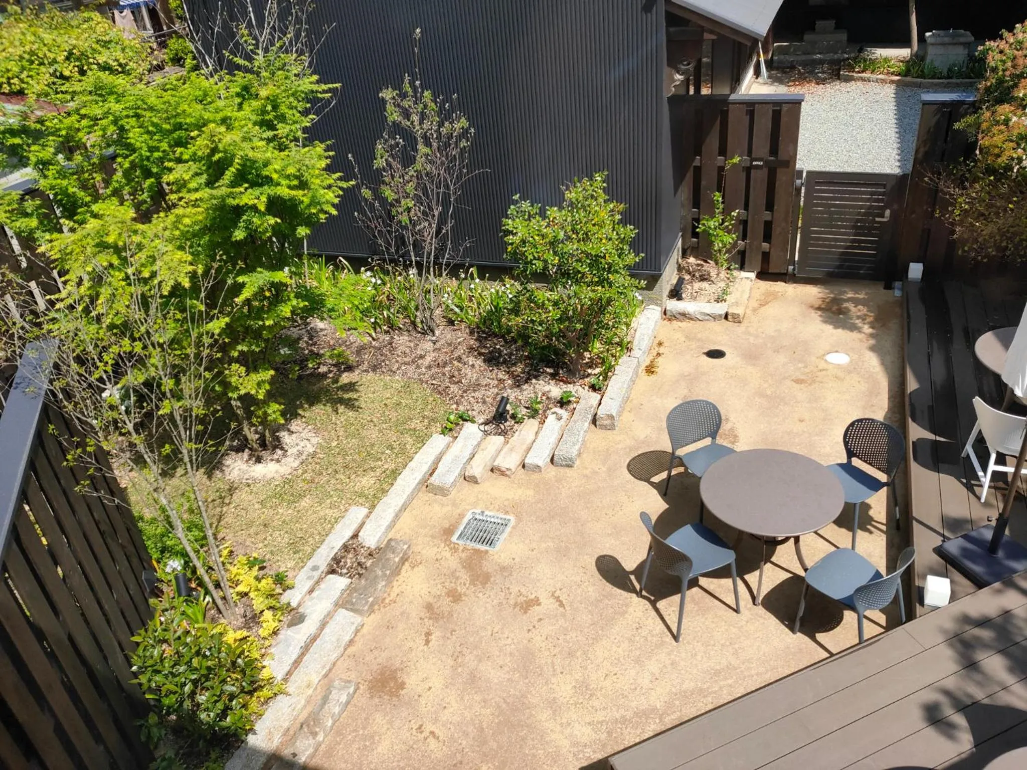 Inner courtyard view in 4S STAY Awaikeda Honmachi Street