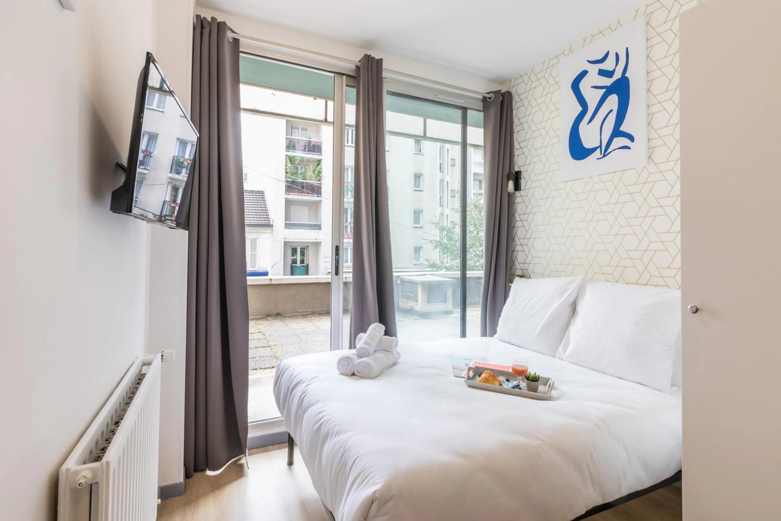 Nearby landmark, Bed in WS Tour Eiffel - Saint-Charles