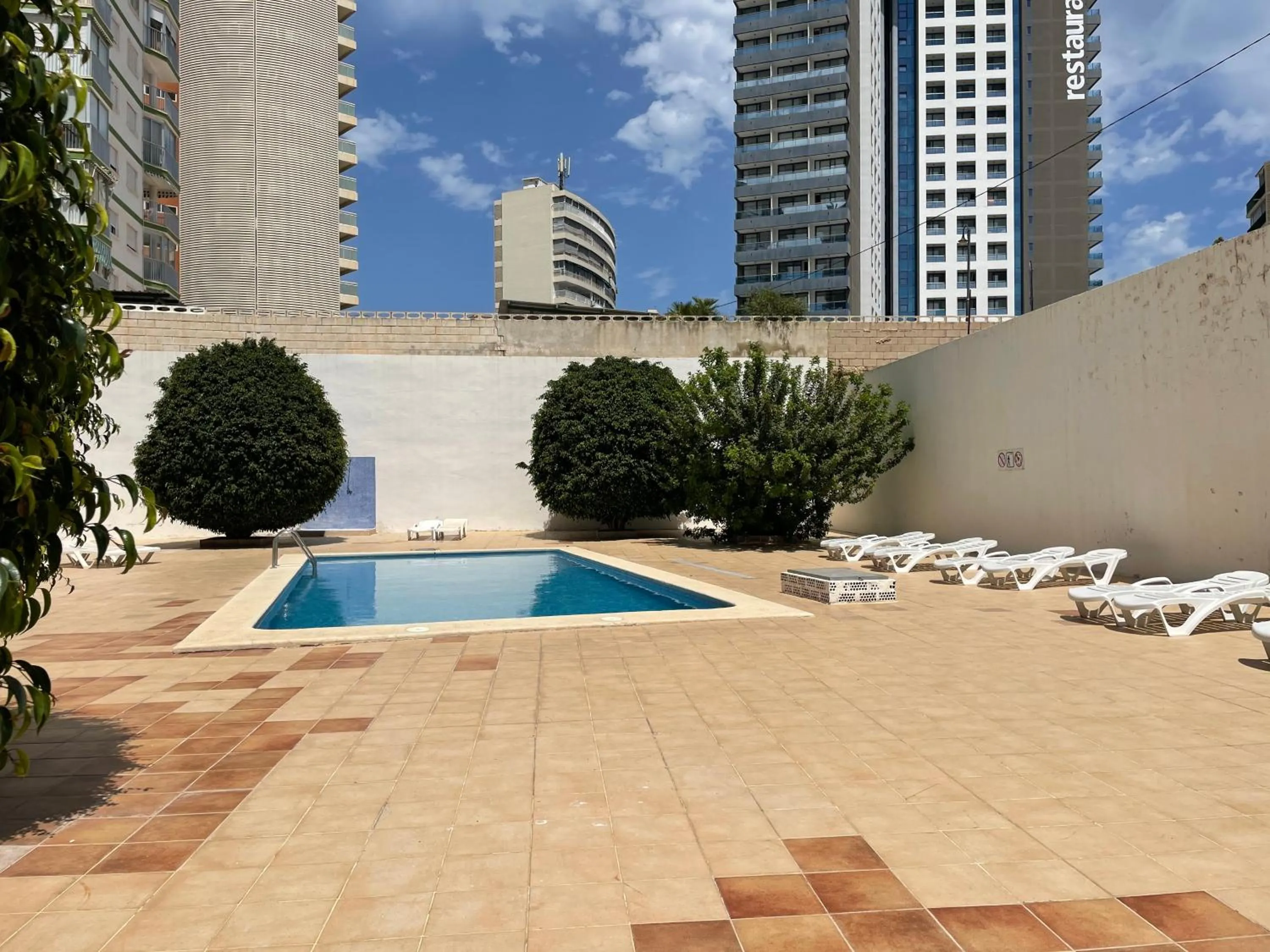 Swimming pool in Apartamentos San Jaime Center Suites