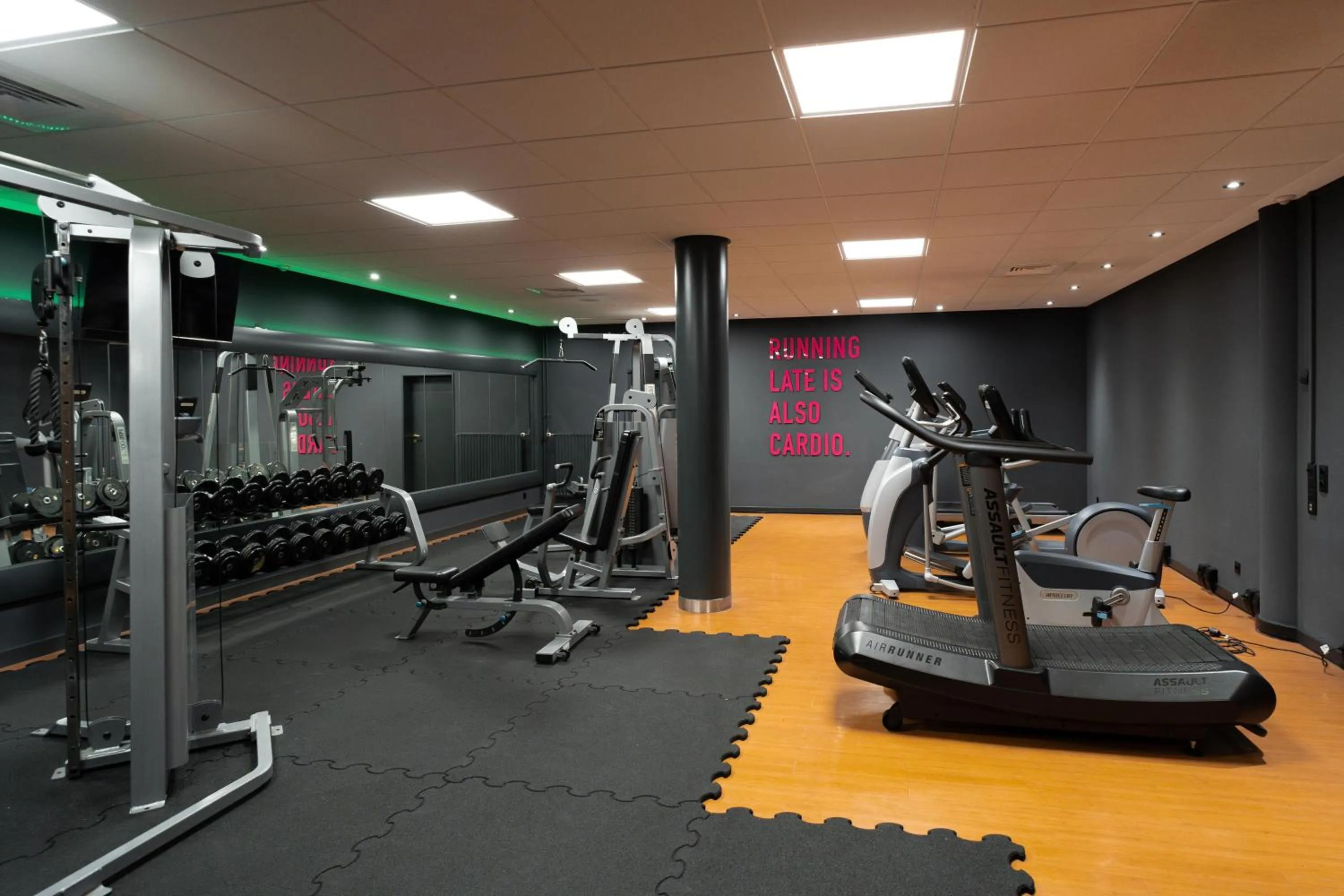 Fitness centre/facilities in Radisson Blu Hotel Dortmund