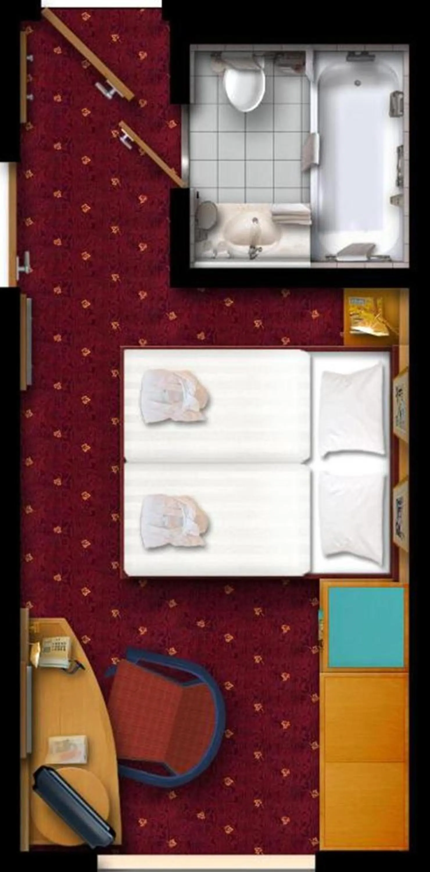 Floor plan in Ringberg Hotel