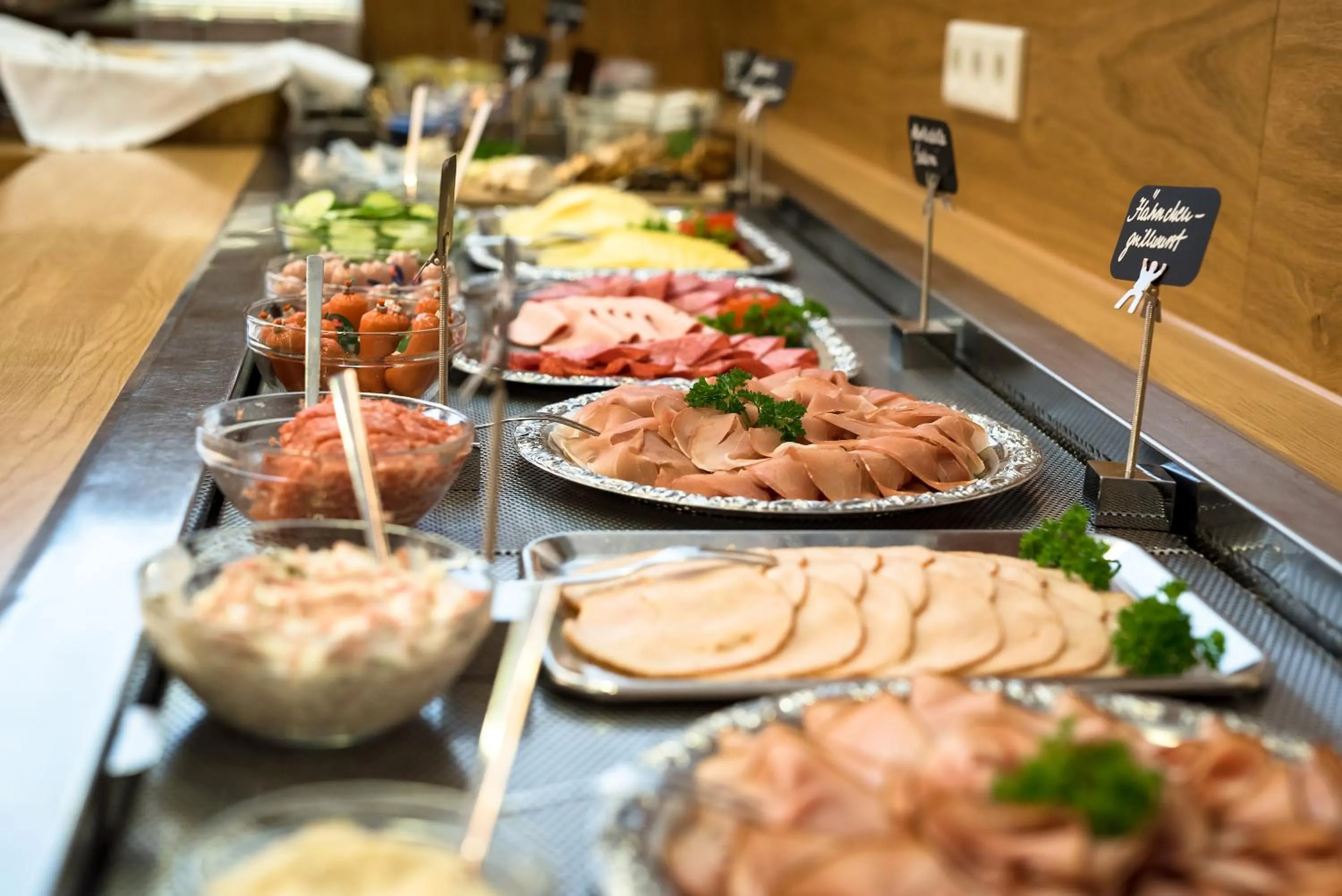 Food close-up in Hotel Conti Am Hauptbahnhof