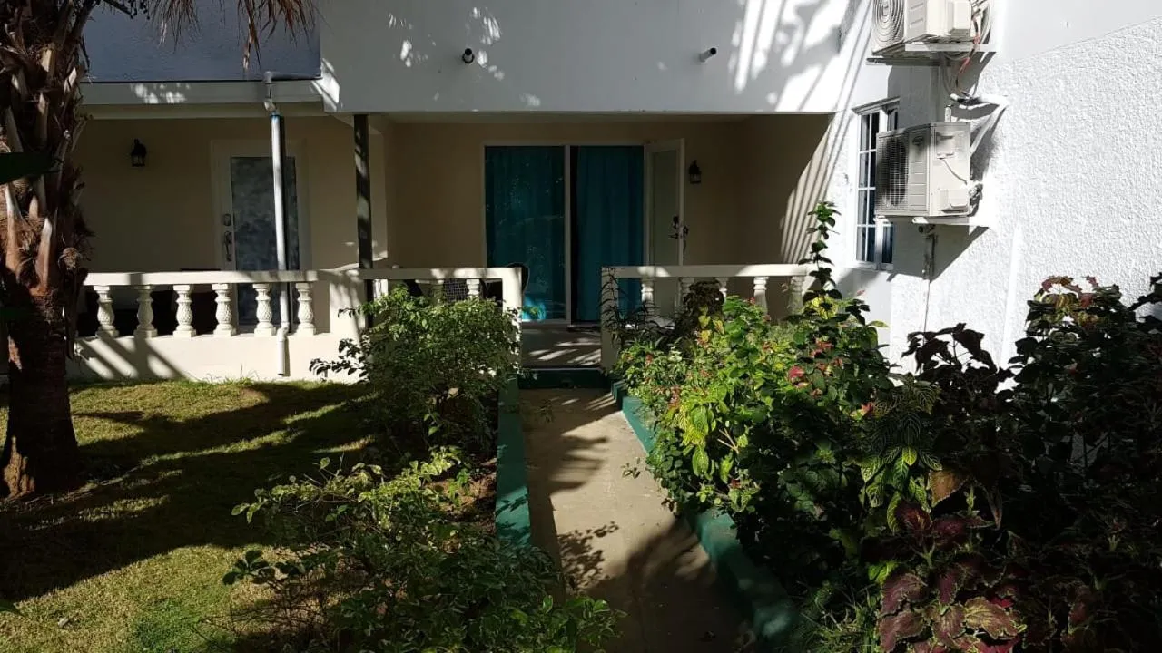 Patio in Sand and Blue Seas
