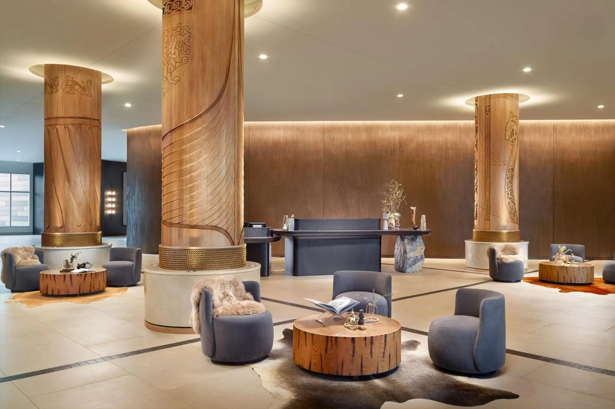Lobby or reception in Omni Viking Lakes