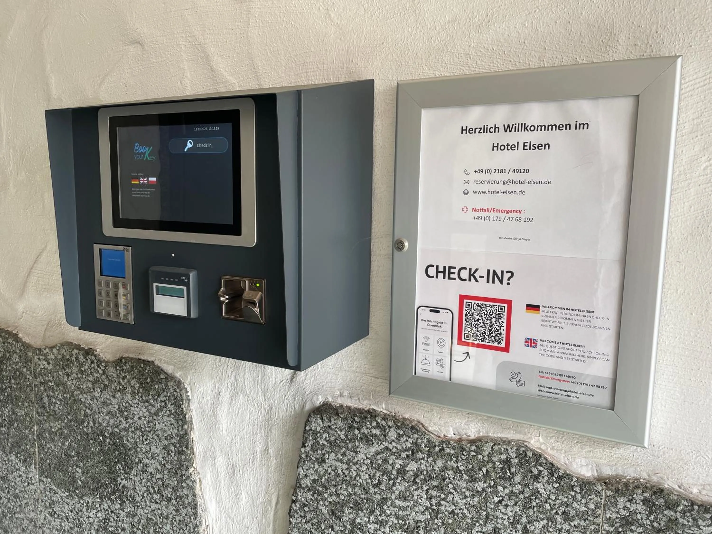 Facade/entrance in Hotel Elsen