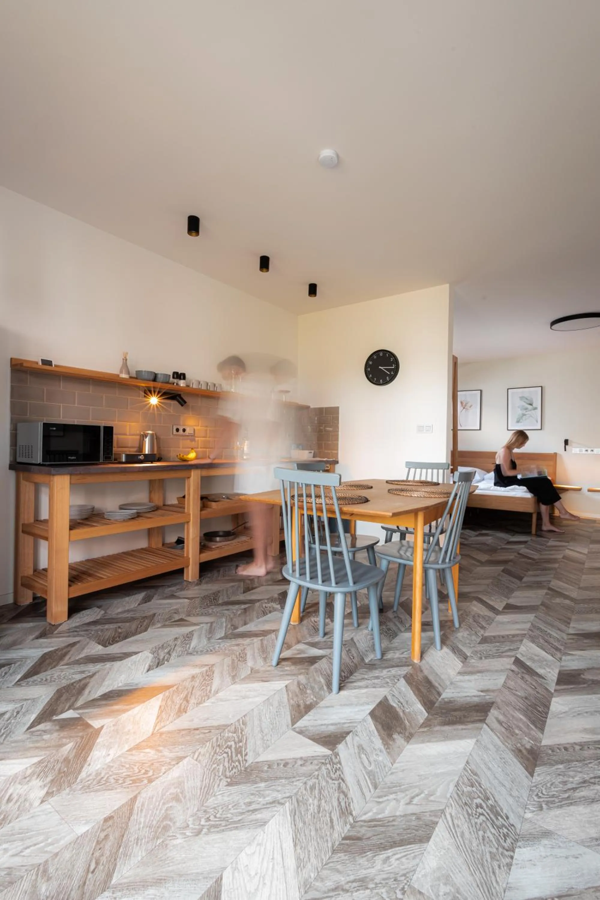 Dining area in ART Hostel & Apartments