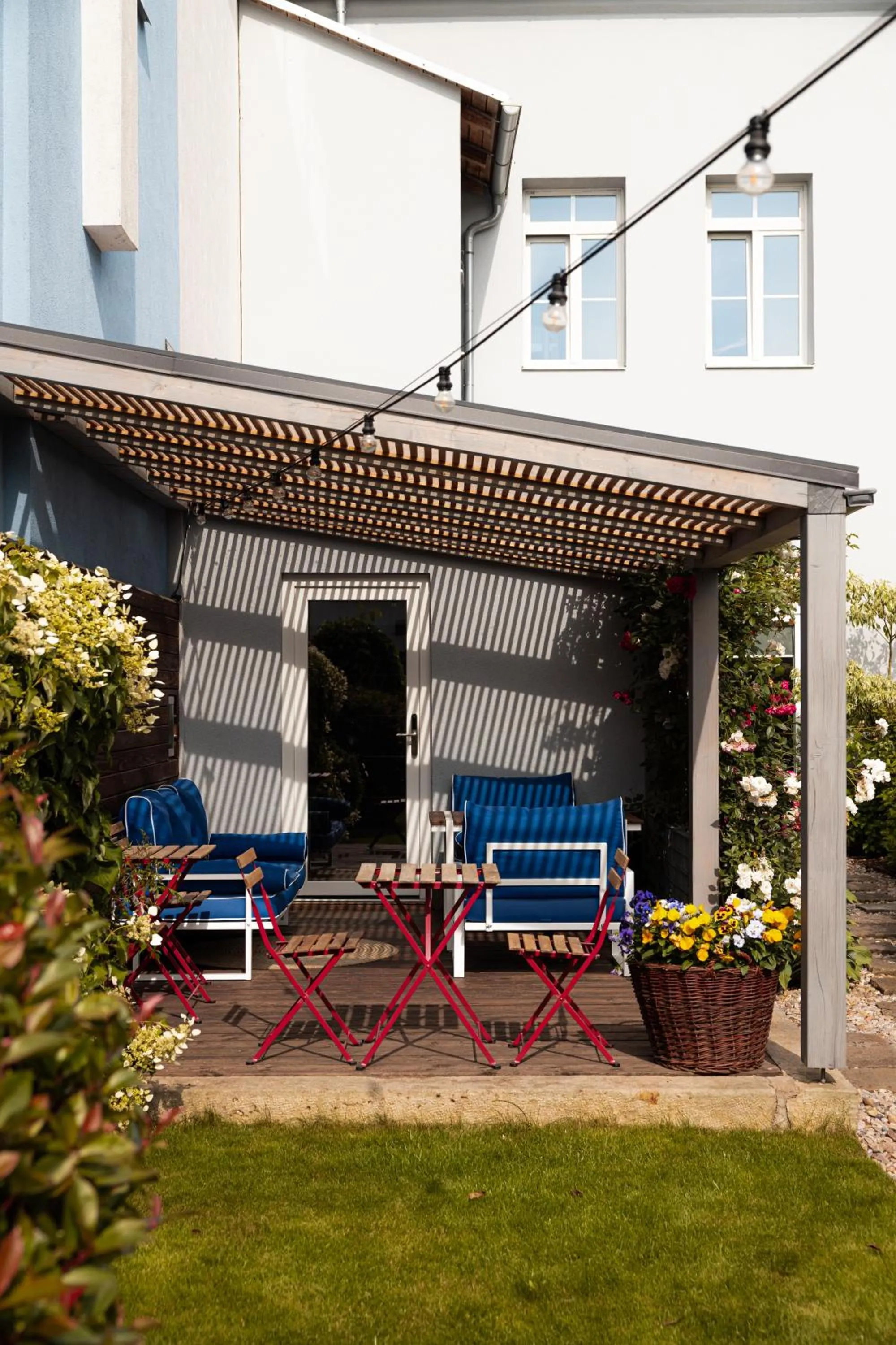 Garden in ART Hostel & Apartments