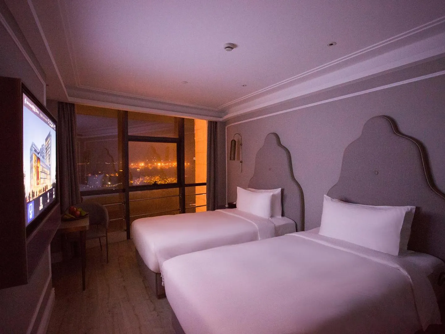Bed in Mercure Xiamen Zhongshan Road Pedestrian Street Seaview