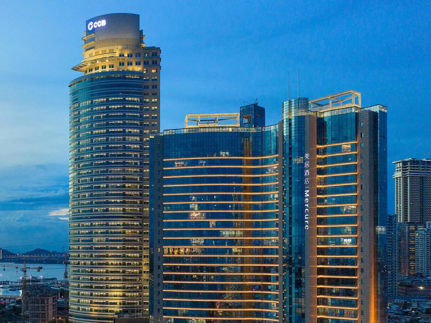 Property building in Mercure Xiamen Zhongshan Road Pedestrian Street Seaview