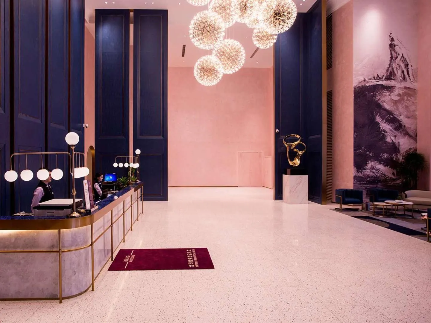 Lobby or reception in Mercure Xiamen Zhongshan Road Pedestrian Street Seaview