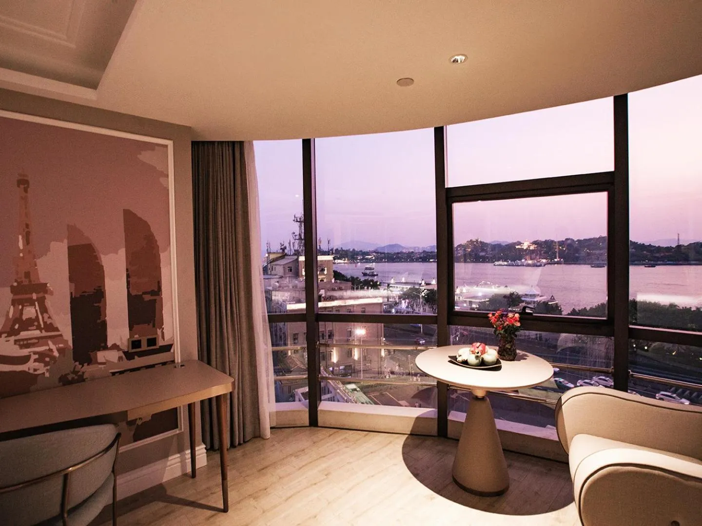Living room in Mercure Xiamen Zhongshan Road Pedestrian Street Seaview