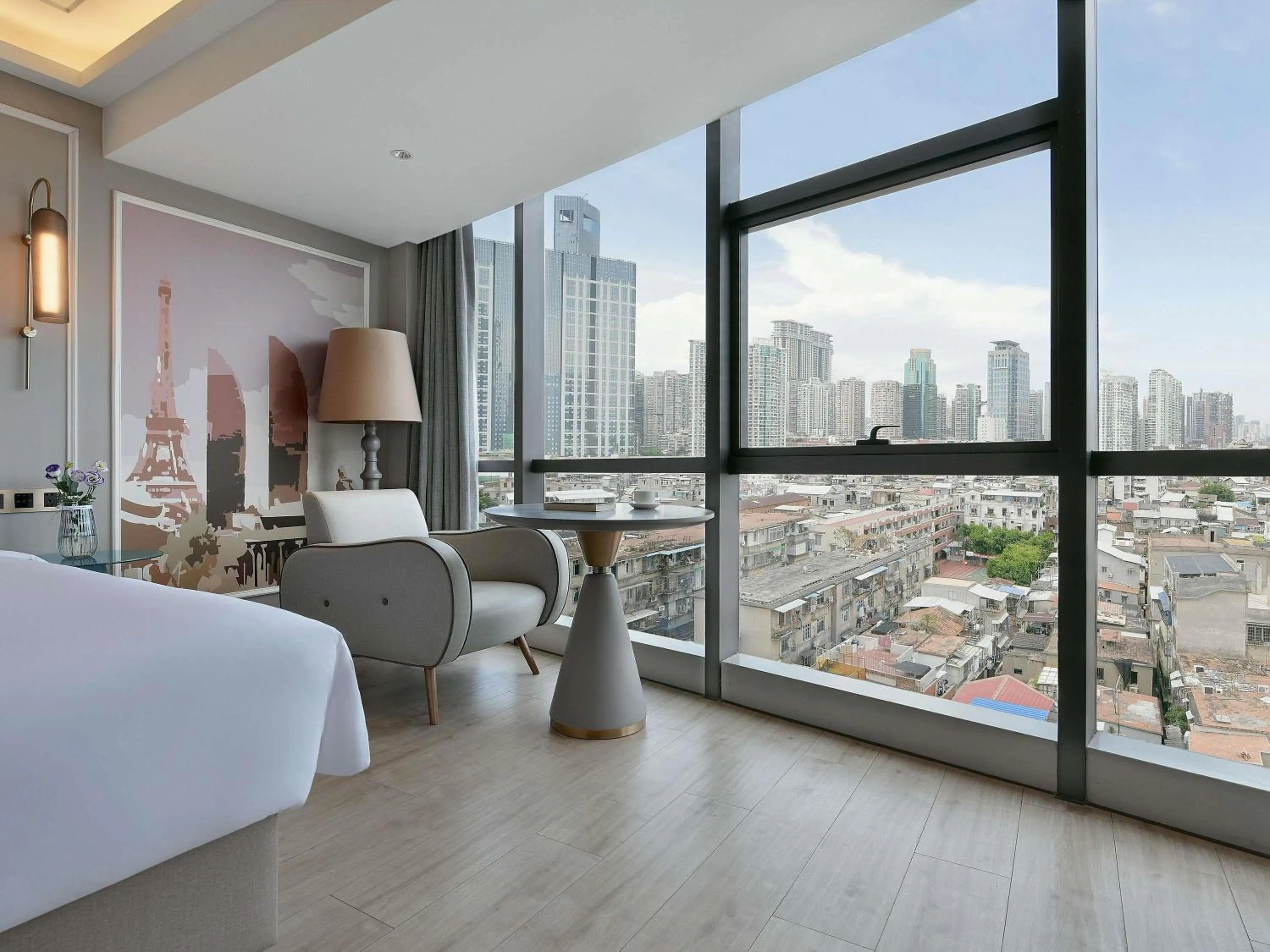Bedroom, Bed in Mercure Xiamen Zhongshan Road Pedestrian Street Seaview