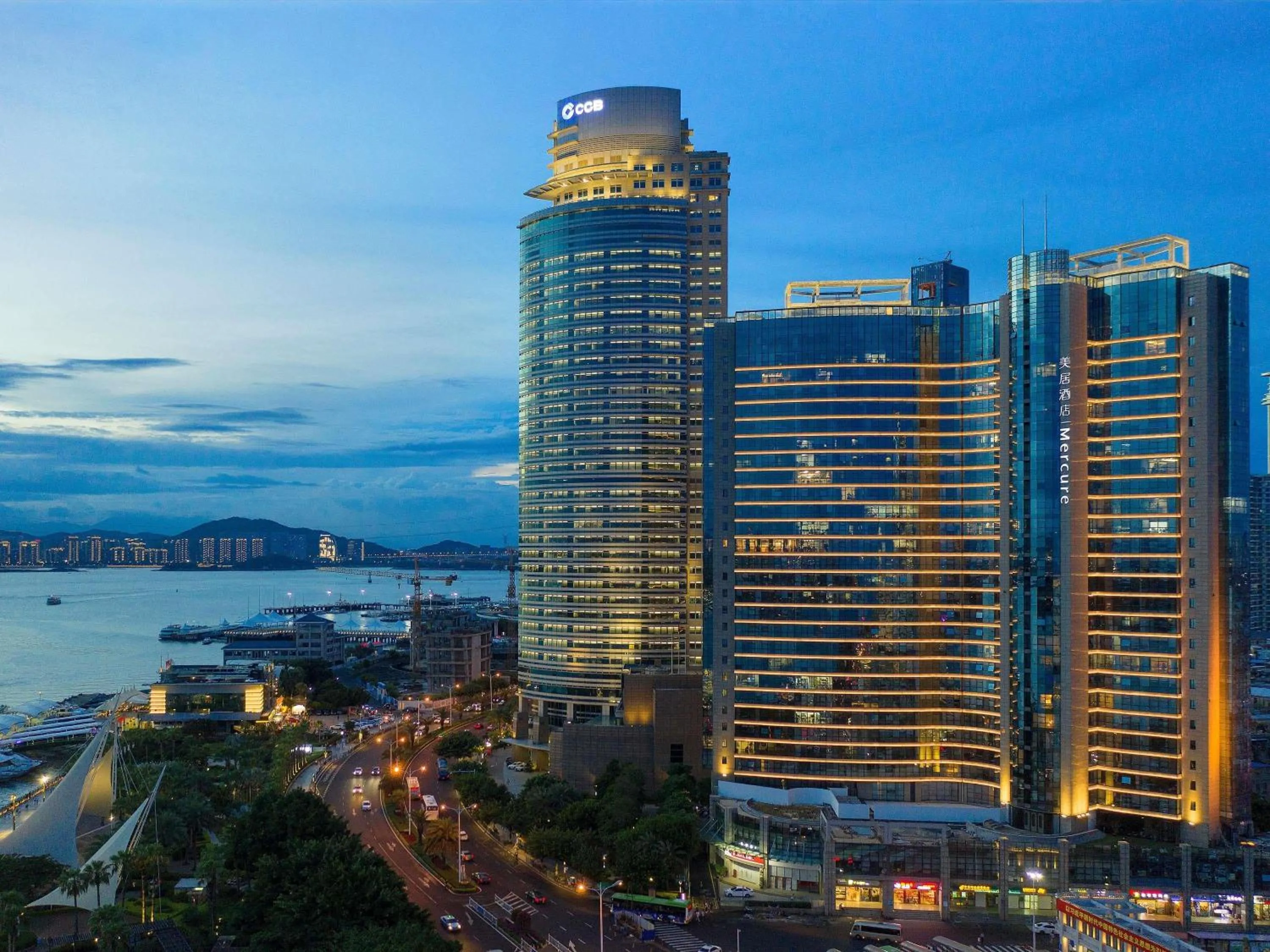 Property building in Mercure Xiamen Zhongshan Road Pedestrian Street Seaview